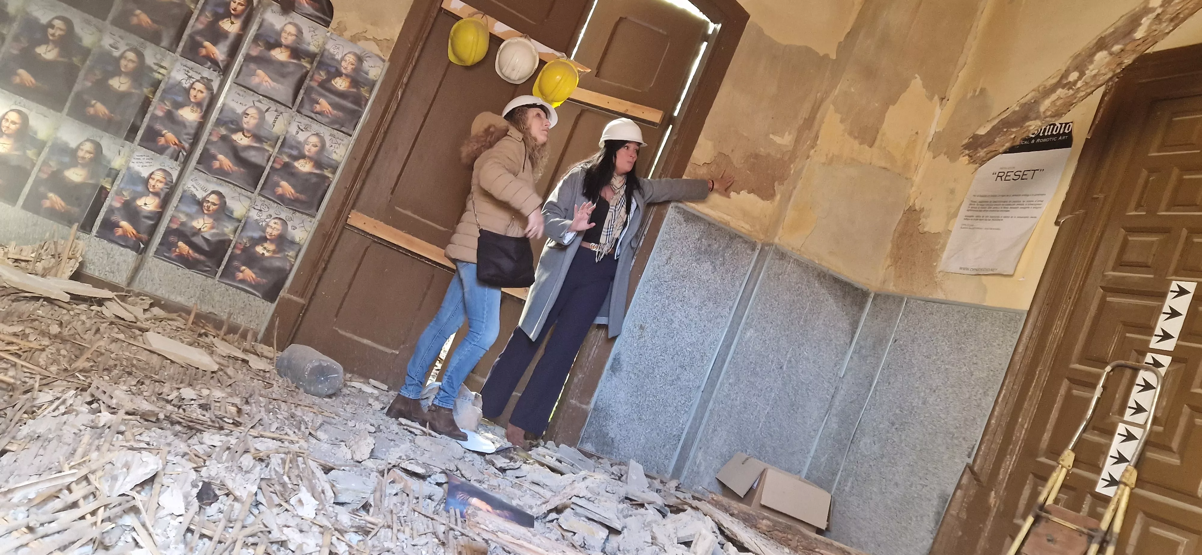 Actual estado del Seminario de Huesca. Foto Myriam Martínez