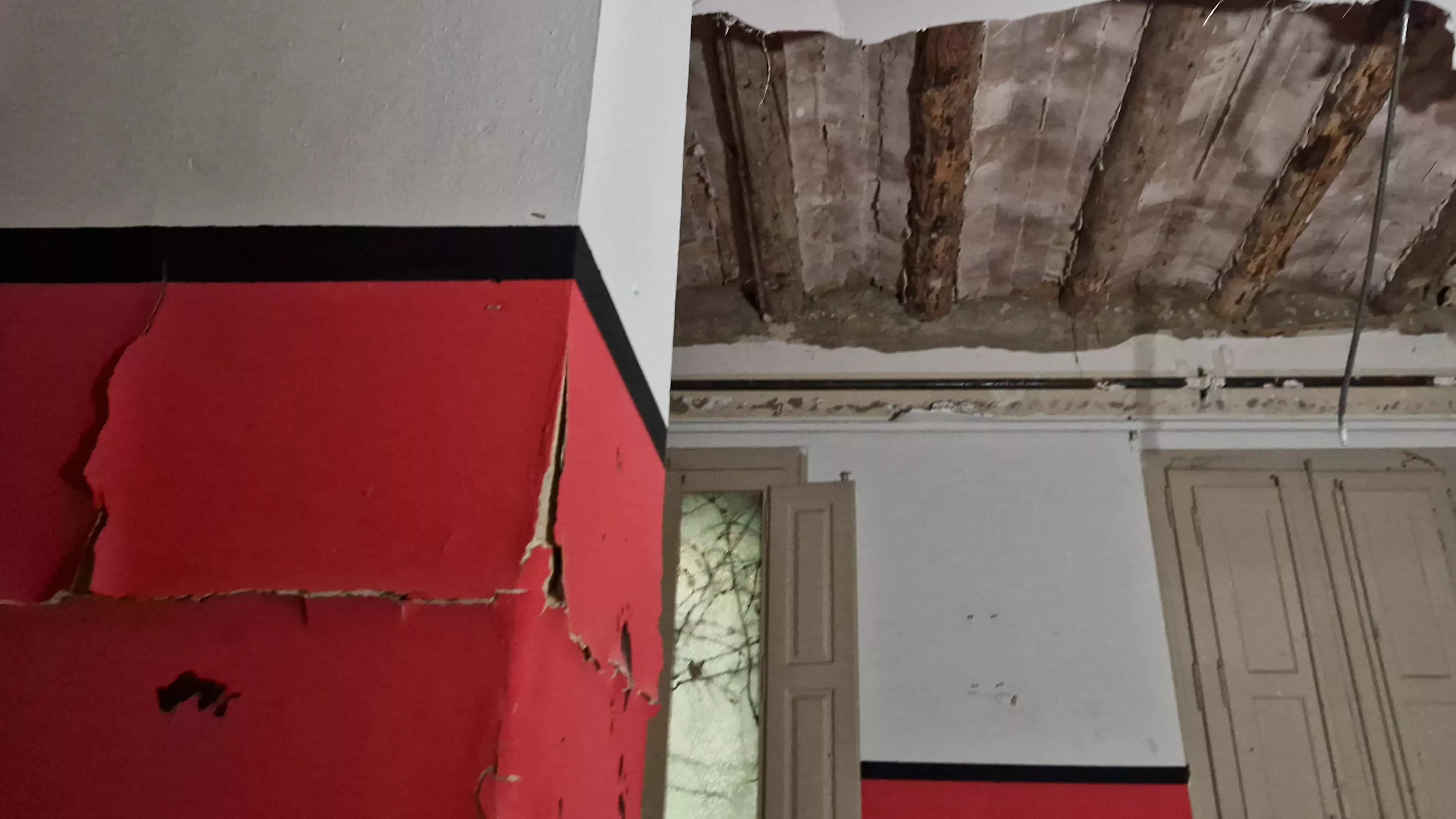 Actual estado del Seminario de Huesca. Foto Myriam Martínez