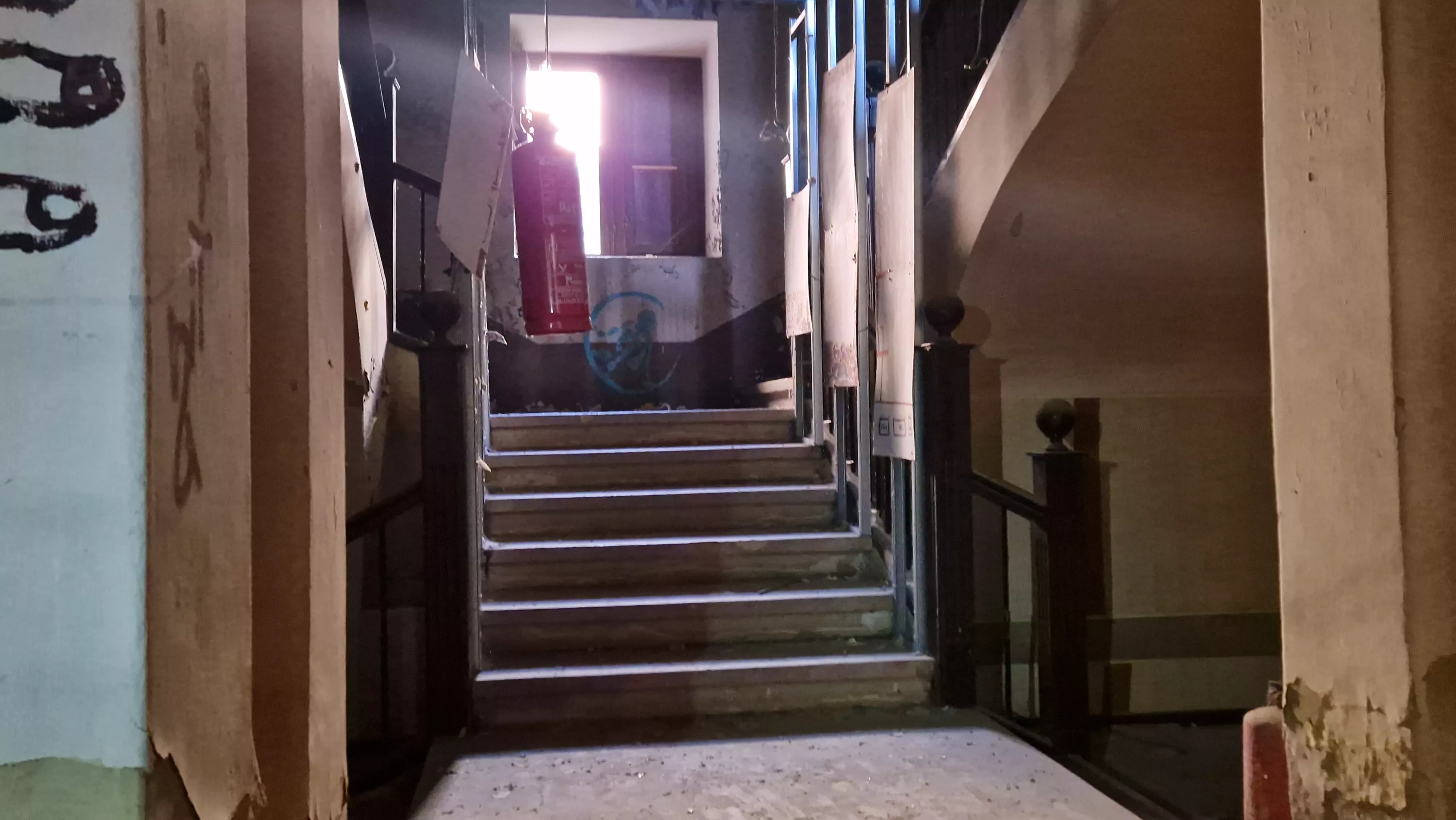 Actual estado del Seminario de Huesca. Foto Myriam Martínez