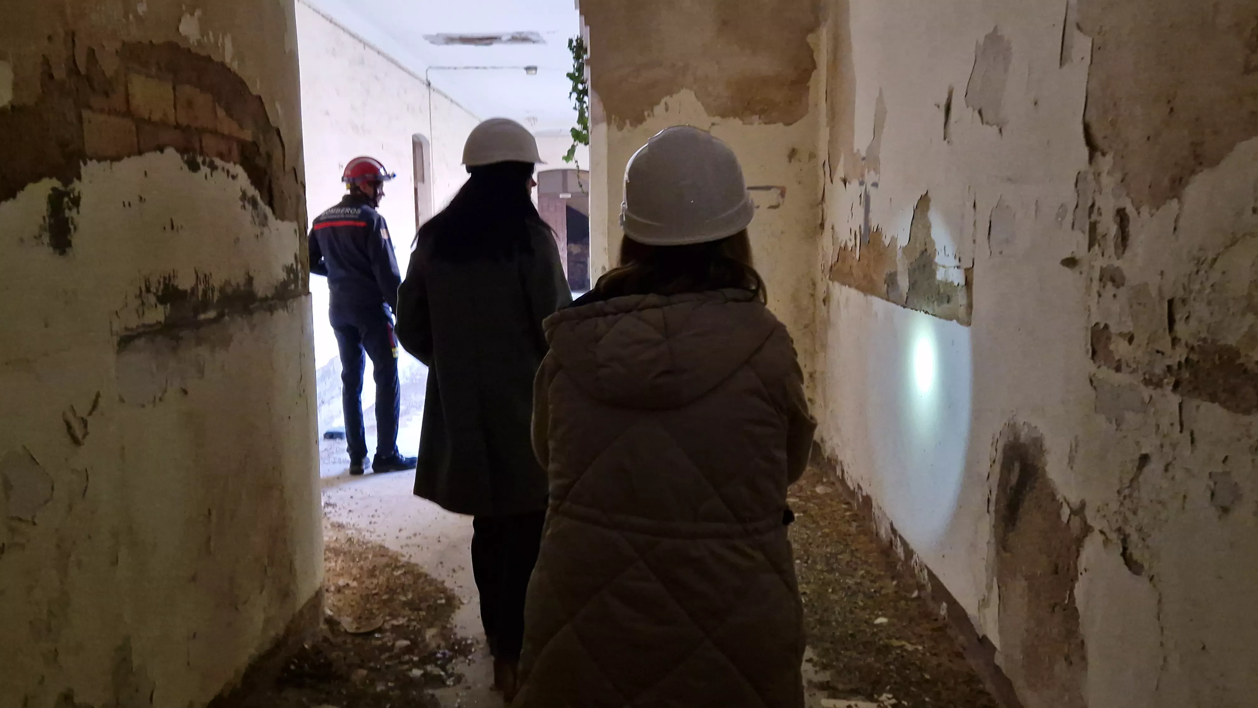 Actual estado del Seminario de Huesca. Foto Myriam Martínez