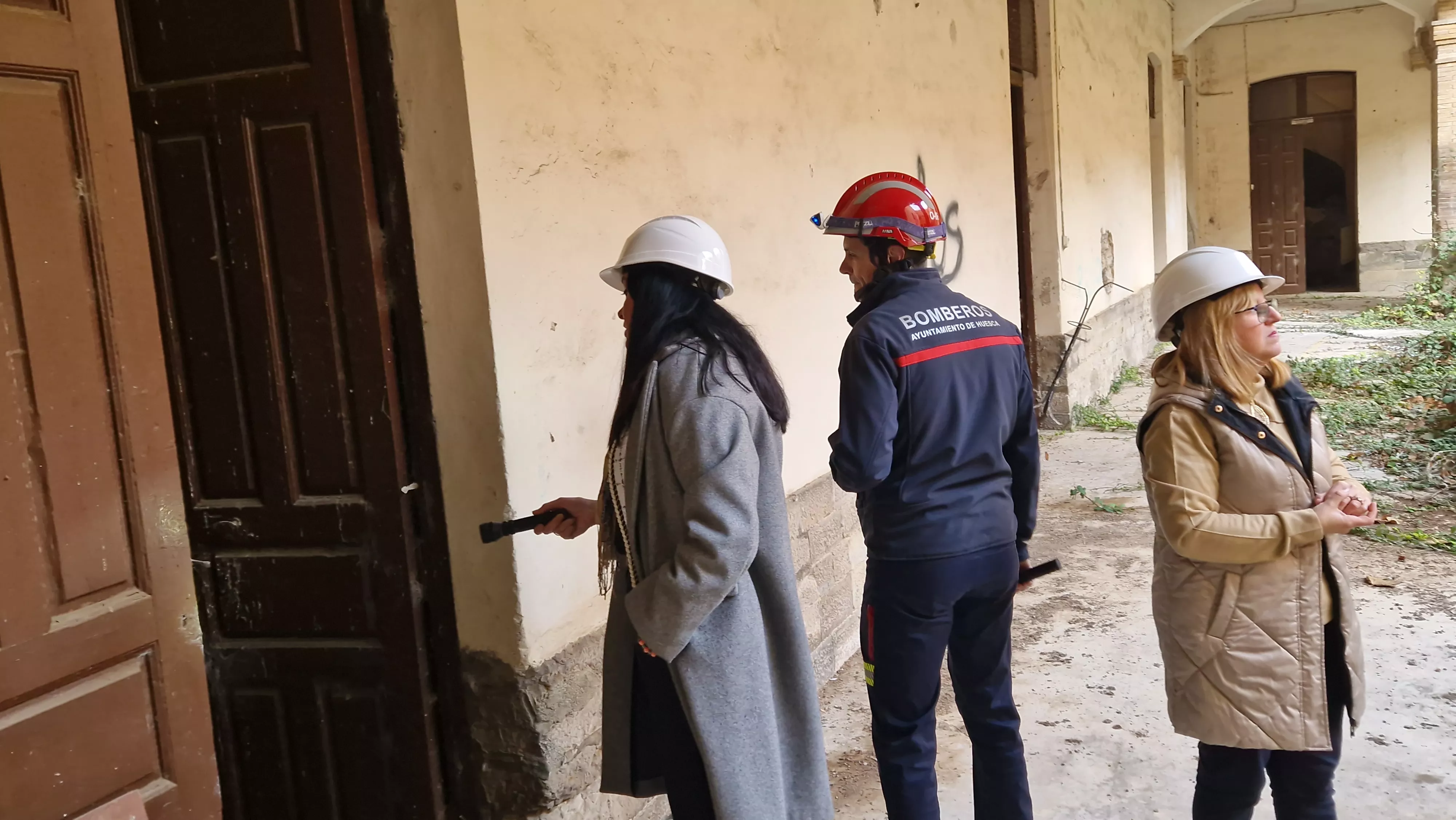 Actual estado del Seminario de Huesca. Foto Myriam Martínez