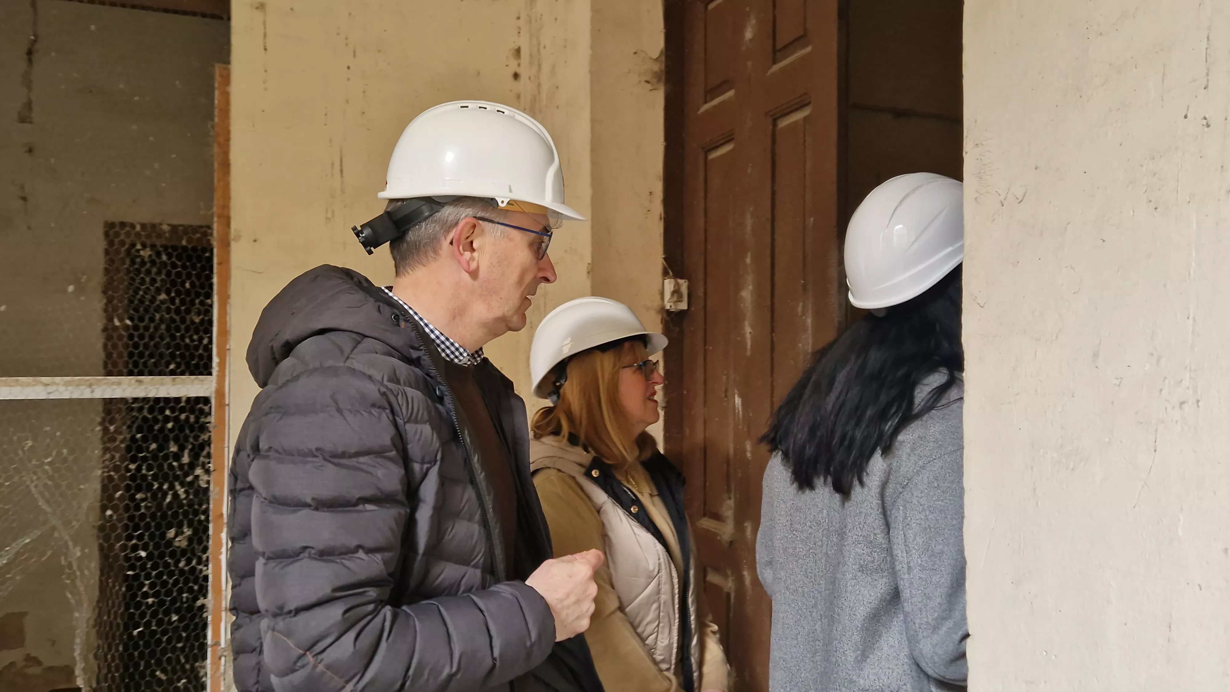 Actual estado del Seminario de Huesca. Foto Myriam Martínez