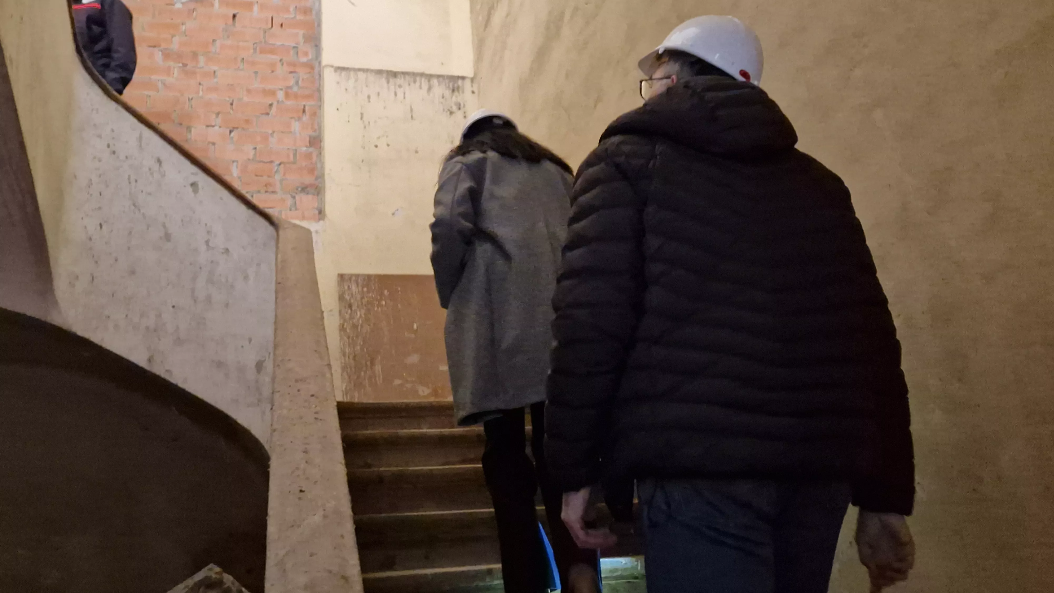 Actual estado del Seminario de Huesca. Foto Myriam Martínez