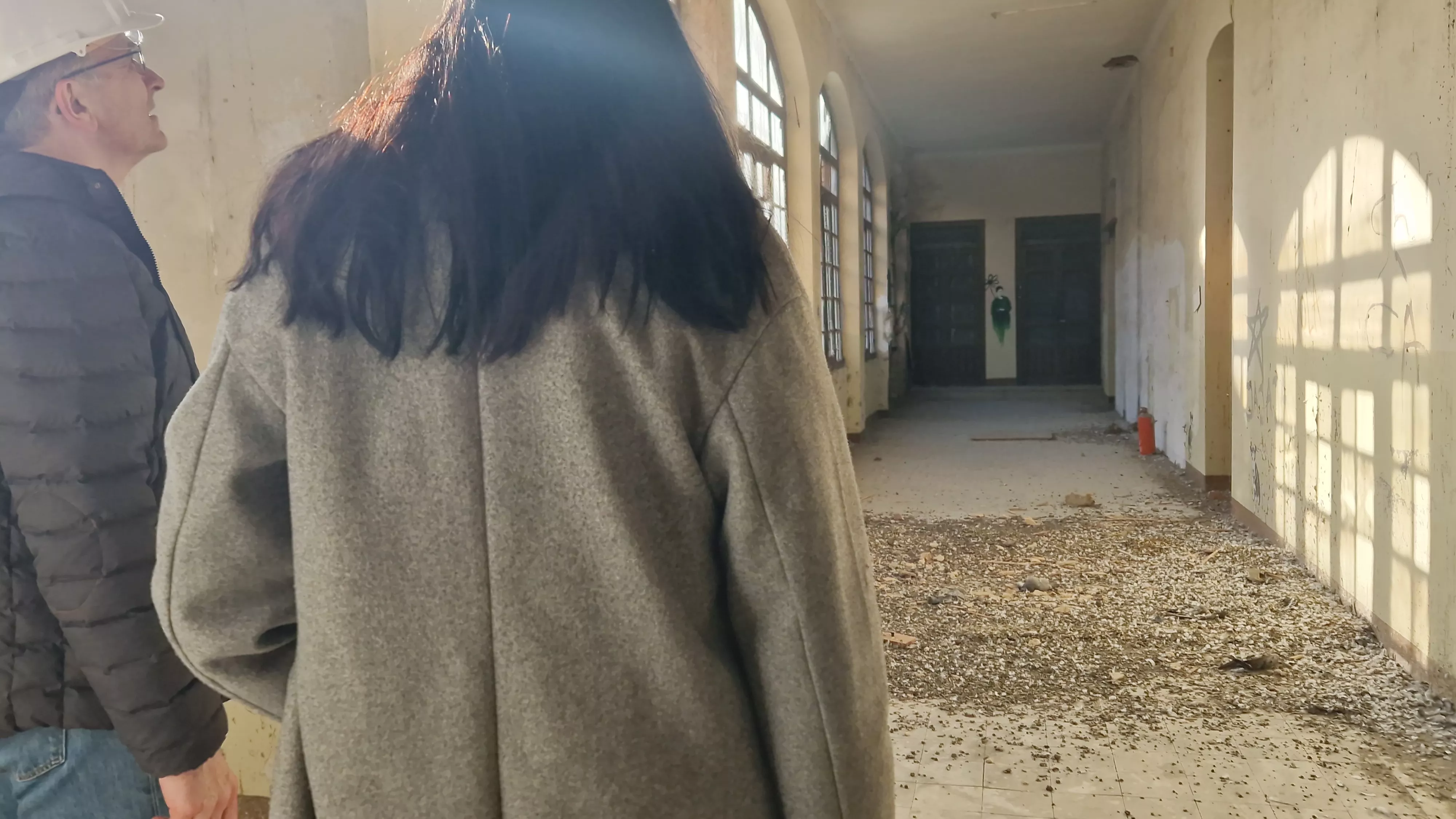 Actual estado del Seminario de Huesca. Foto Myriam Martínez