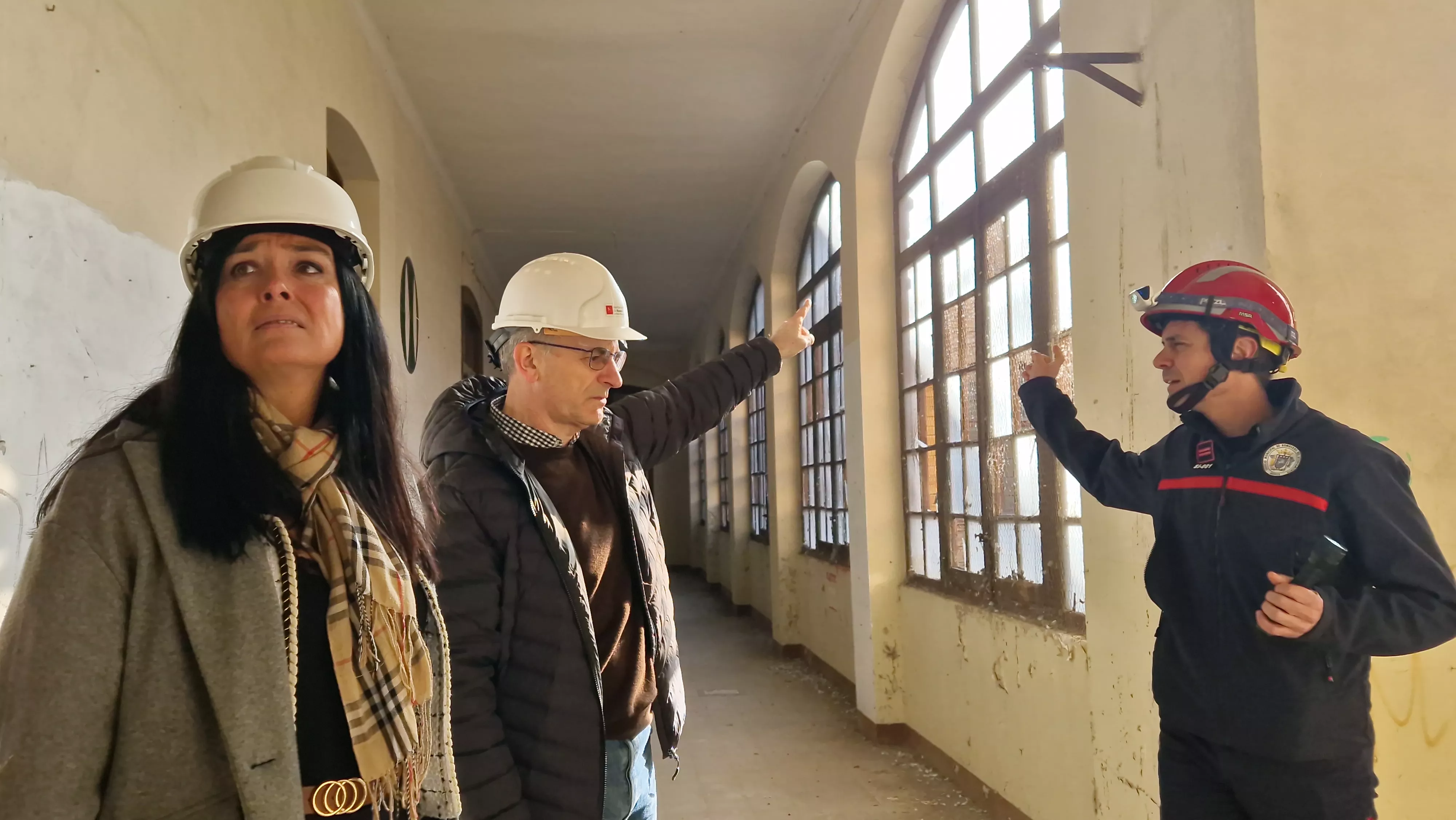 Actual estado del Seminario de Huesca. Foto Myriam Martínez