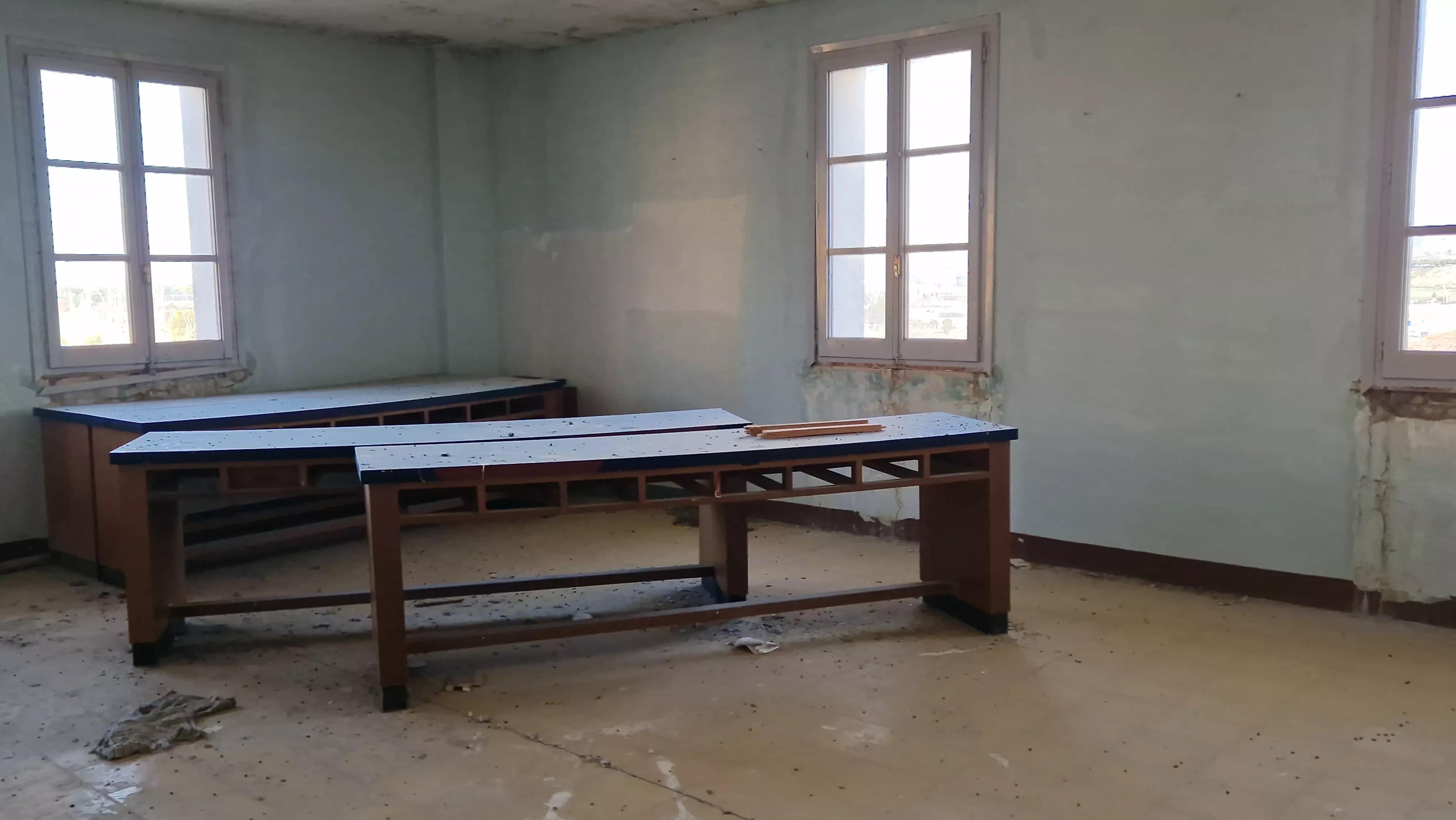 Actual estado del Seminario de Huesca. Foto Myriam Martínez