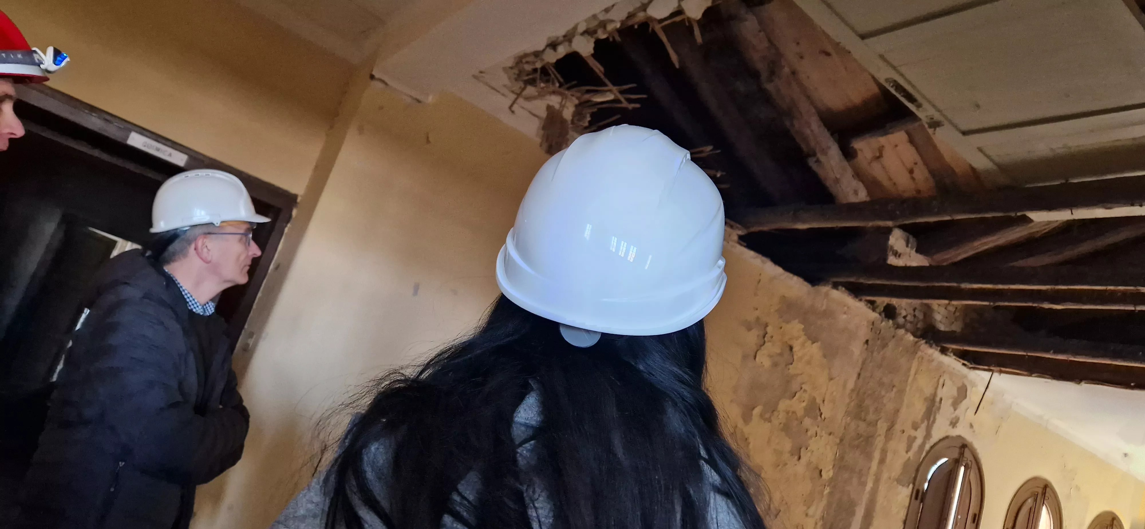 Actual estado del Seminario de Huesca. Foto Myriam Martínez