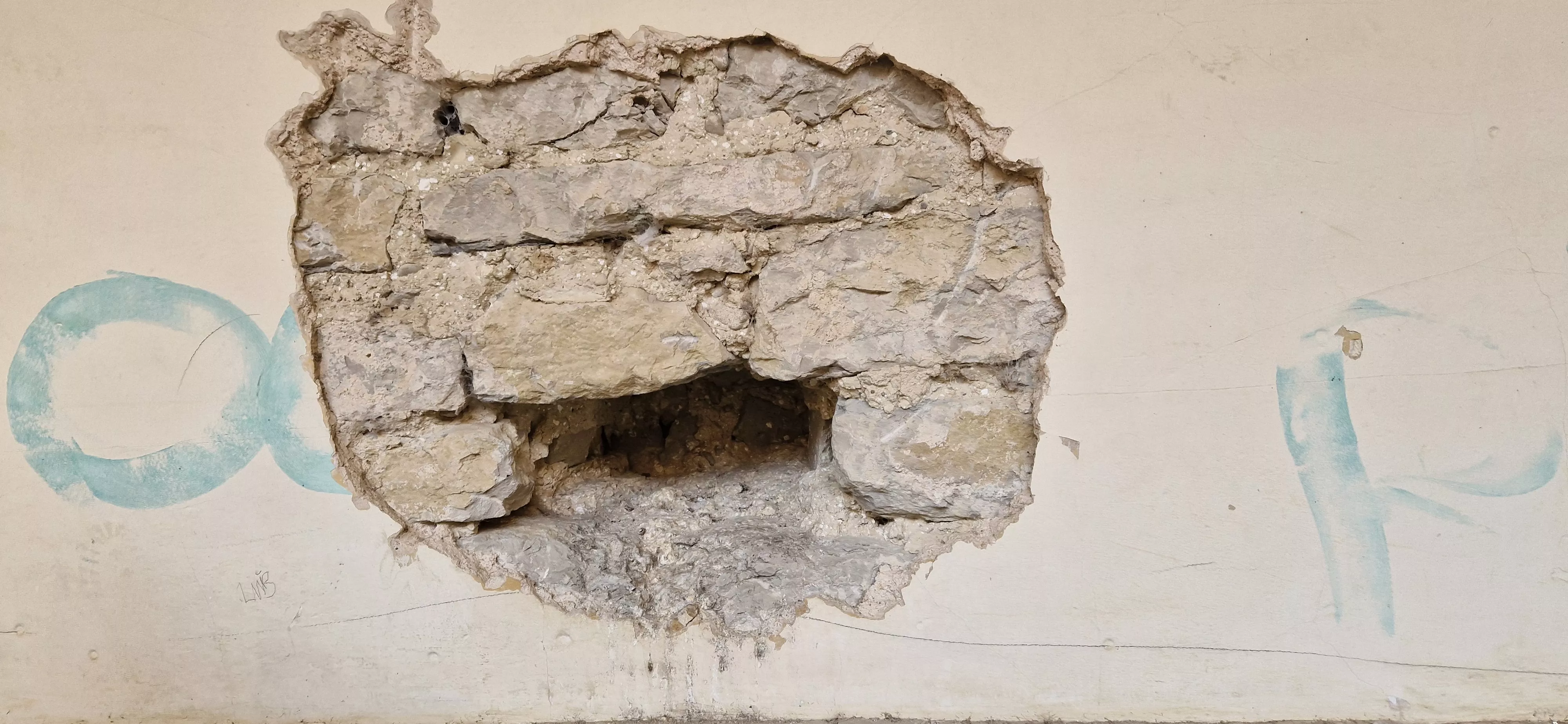 Actual estado del Seminario de Huesca. Foto Myriam Martínez