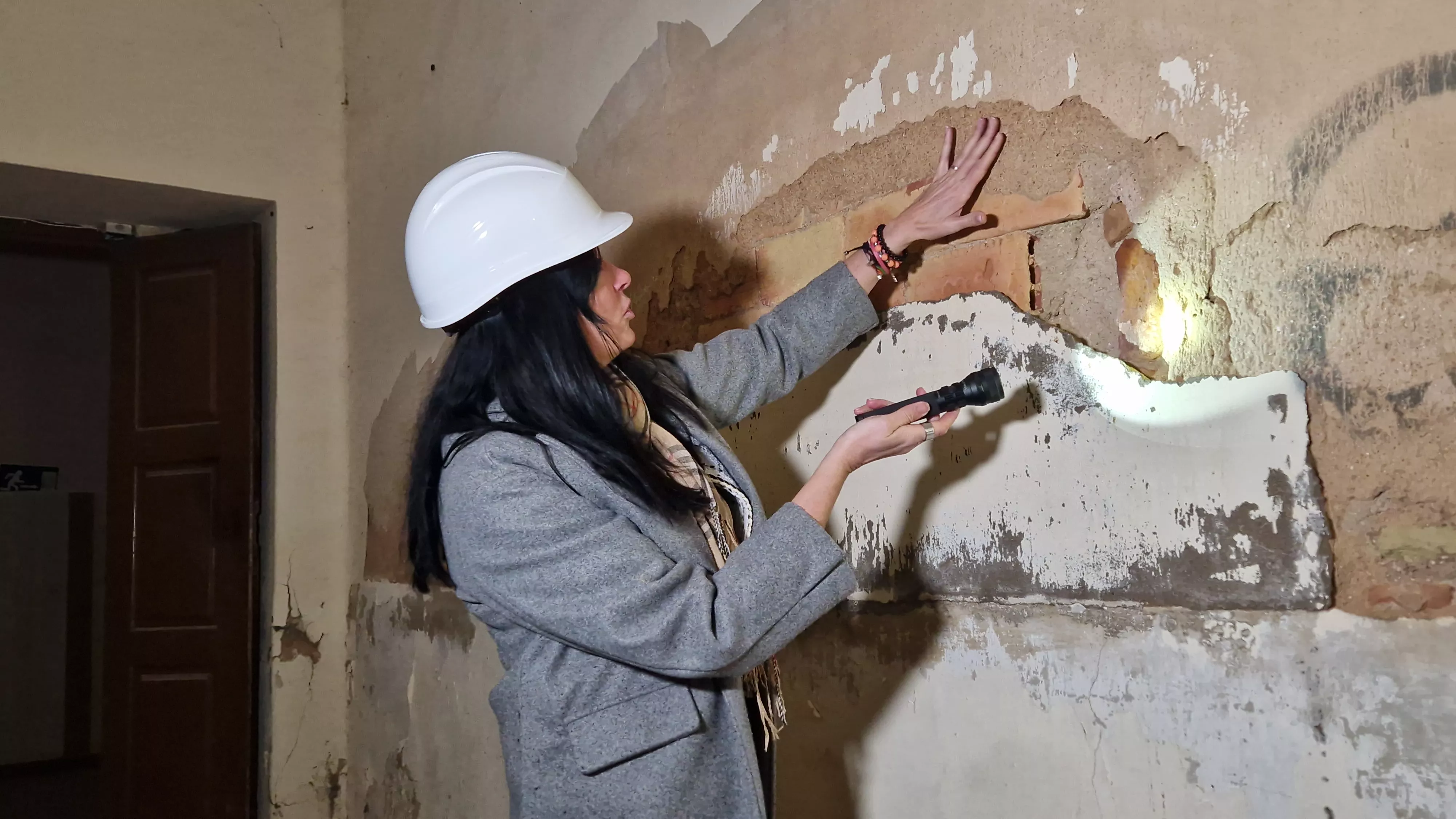 Actual estado del Seminario de Huesca. Foto Myriam Martínez