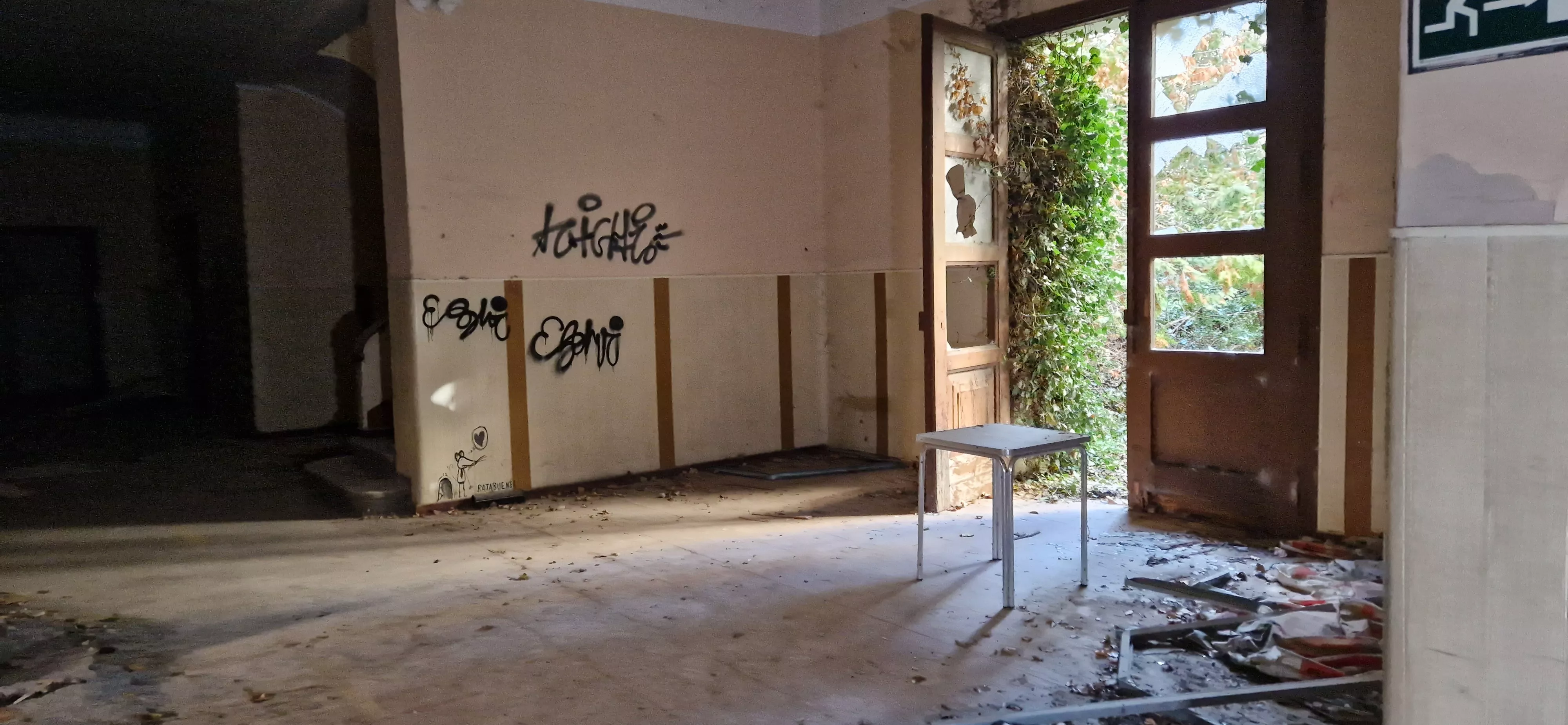 Actual estado del Seminario de Huesca. Foto Myriam Martínez