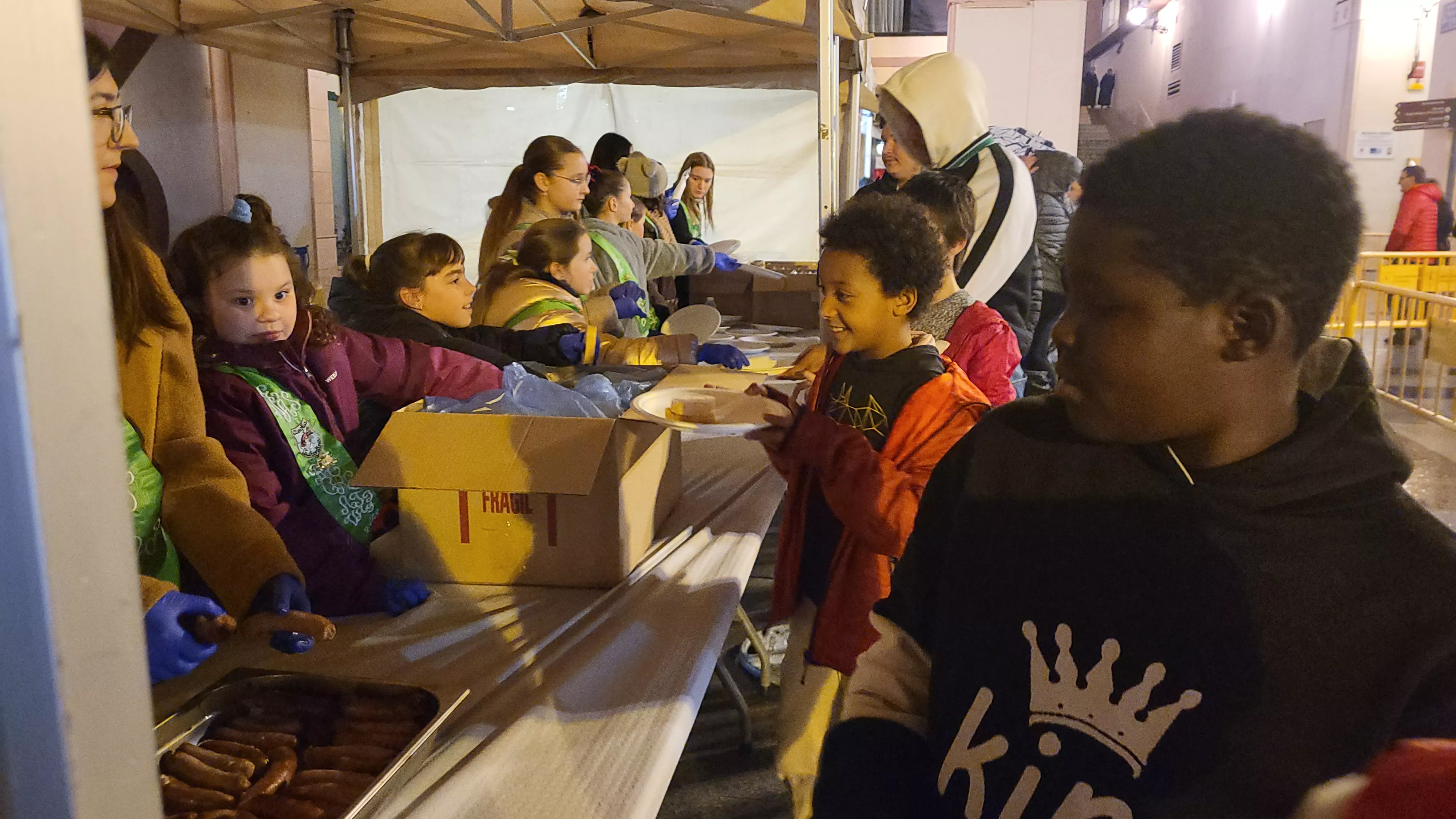 Celebración en Huesca del Jueves Lardero 2024. Foto Mercedes Manterola