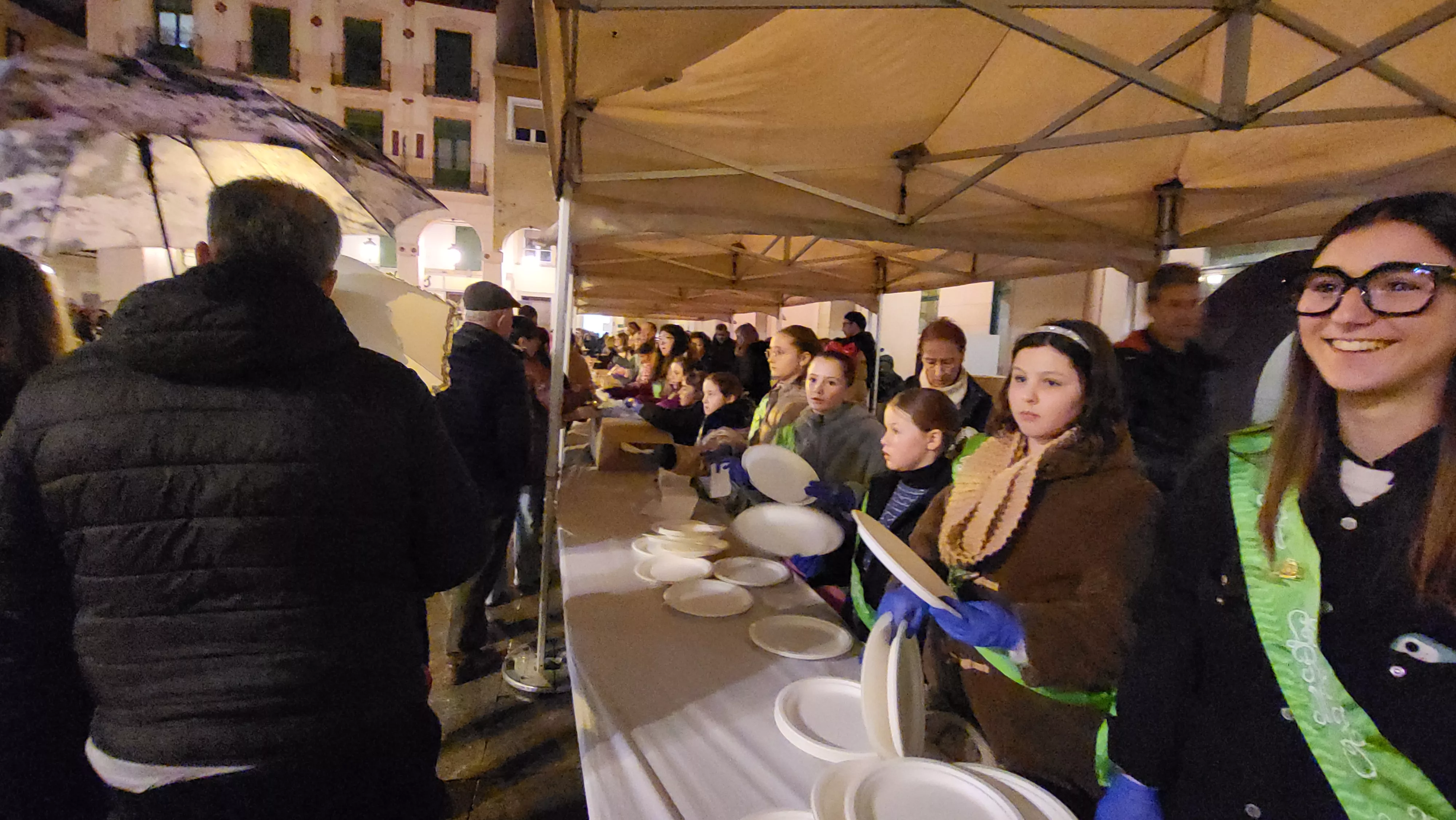 Celebración en Huesca del Jueves Lardero 2024. Foto Mercedes Manterola