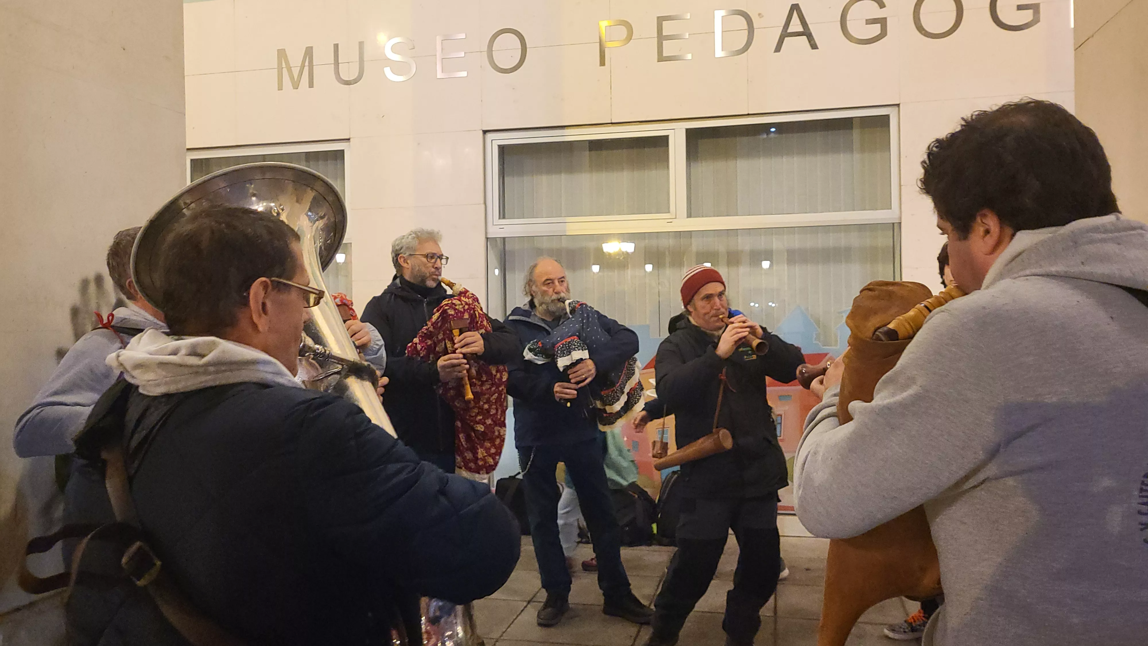 Celebración en Huesca del Jueves Lardero 2024. Foto Mercedes Manterola