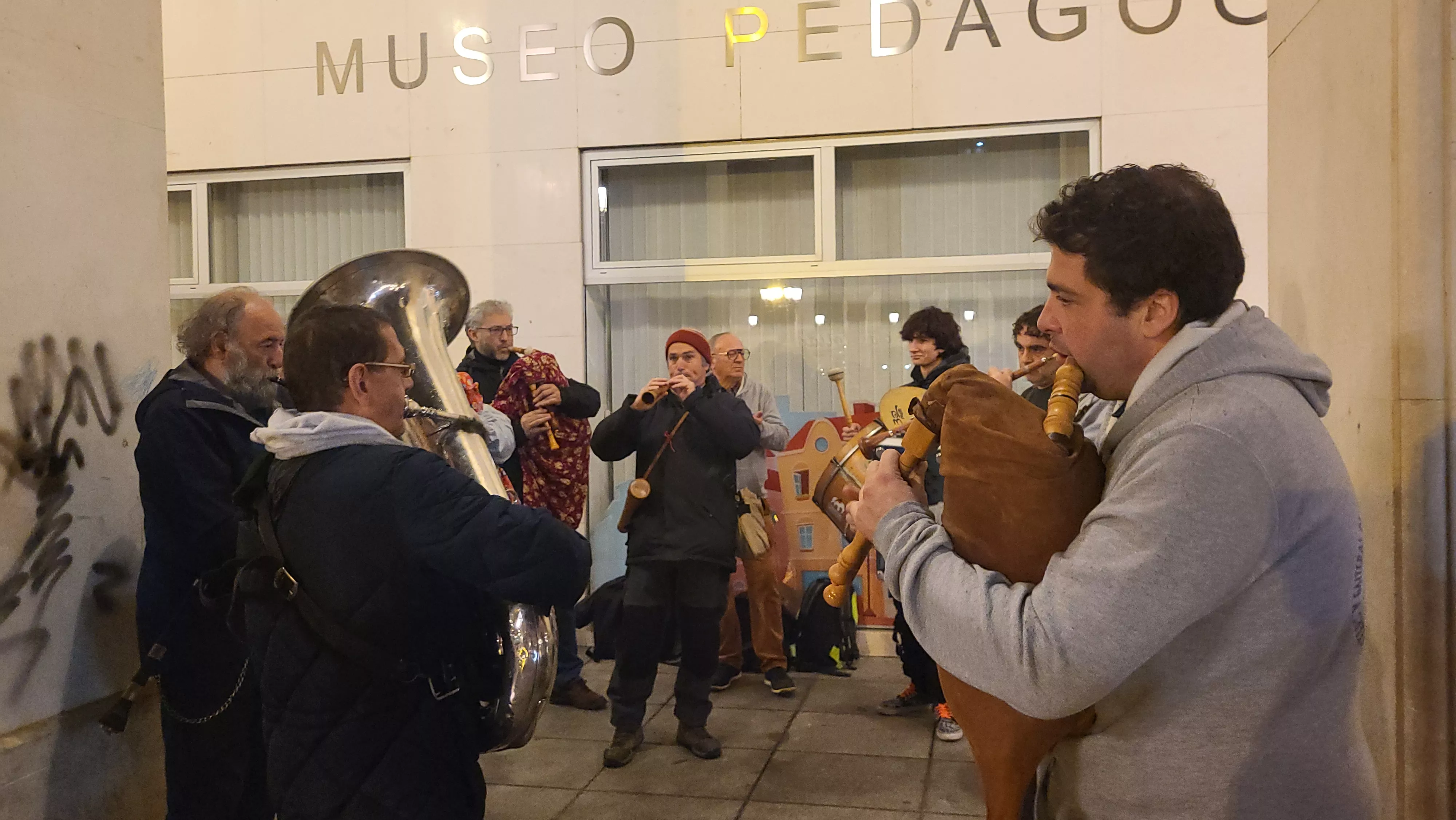 Celebración en Huesca del Jueves Lardero 2024. Foto Mercedes Manterola