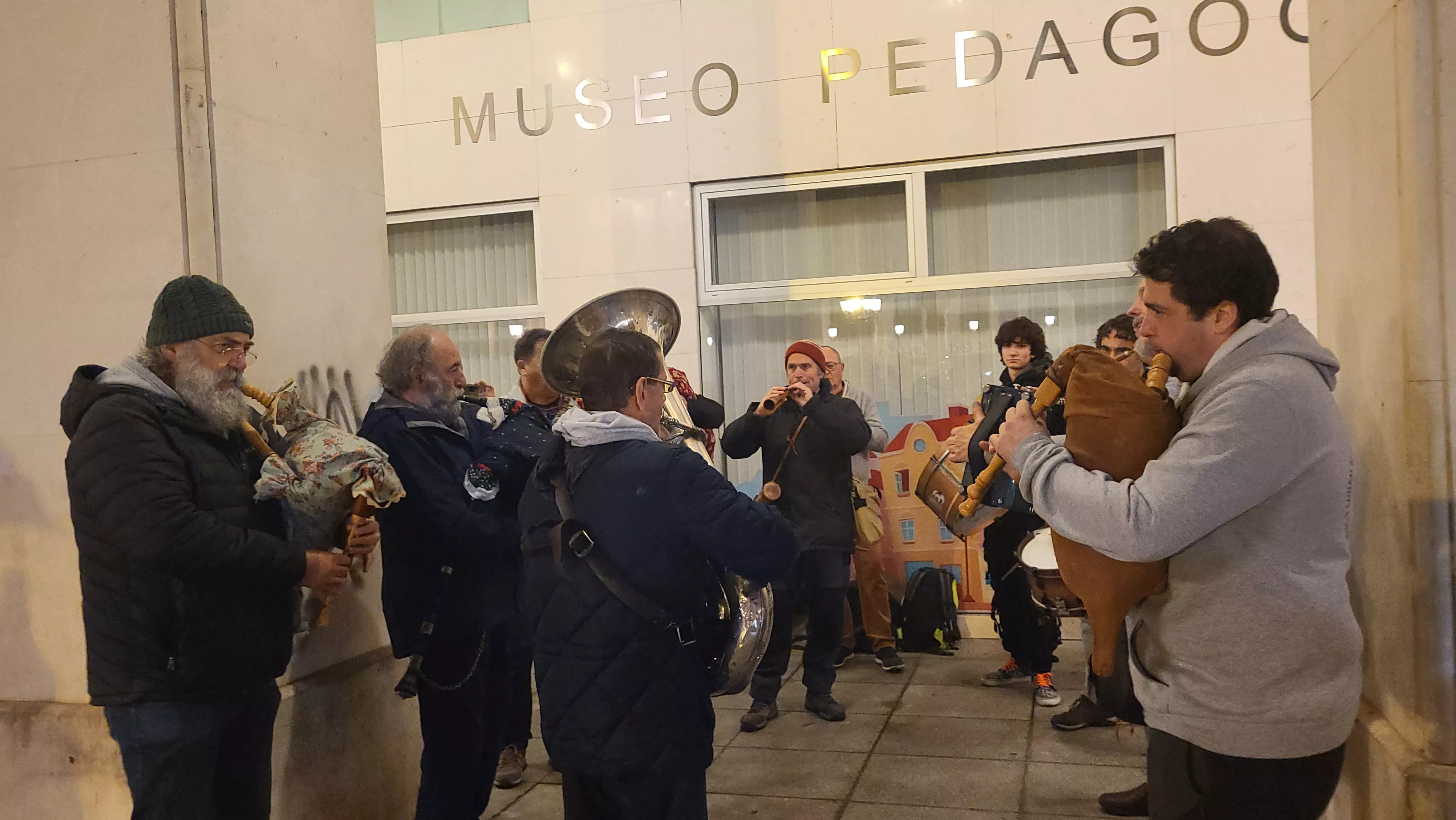 Celebración en Huesca del Jueves Lardero 2024. Foto Mercedes Manterola