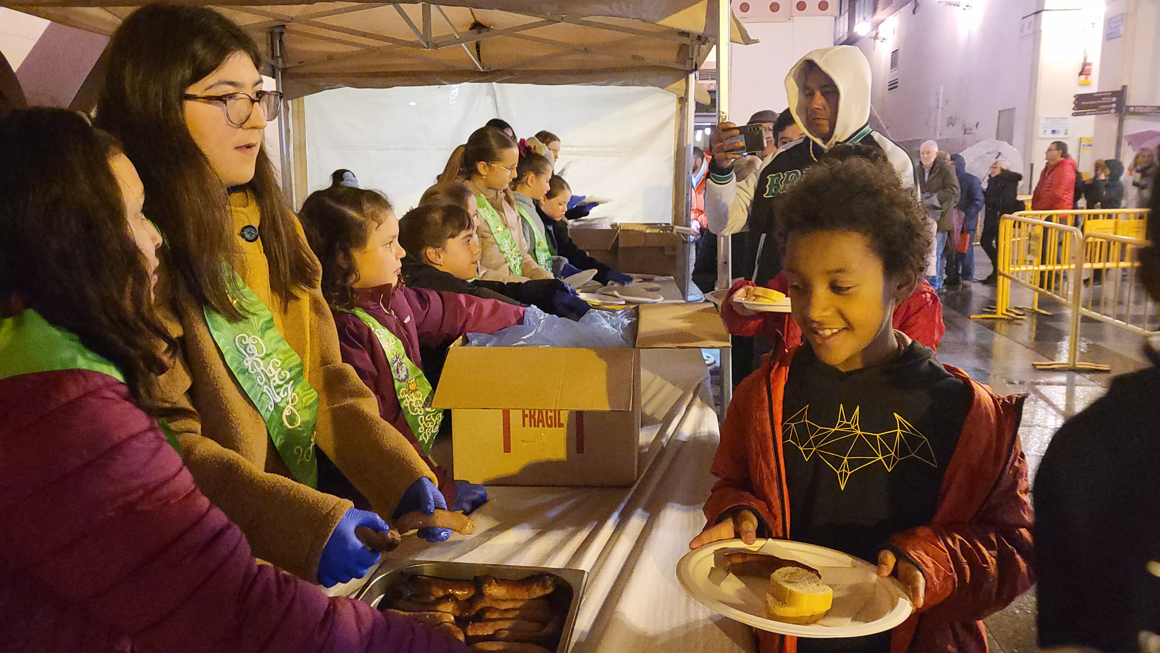 Celebración en Huesca del Jueves Lardero 2024. Foto Mercedes Manterola
