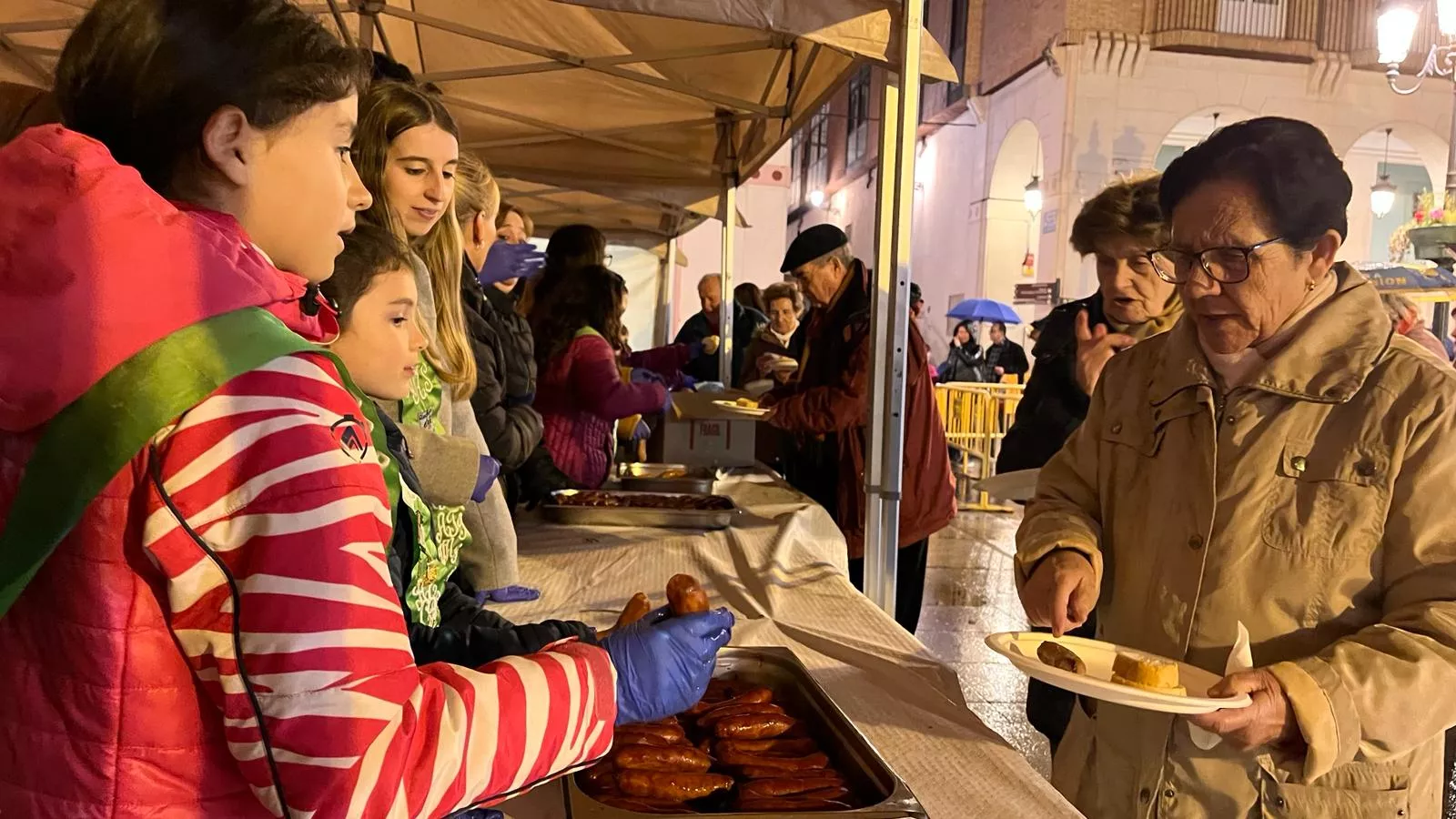 Celebración en Huesca del Jueves Lardero 2024. Foto Mercedes Manterola