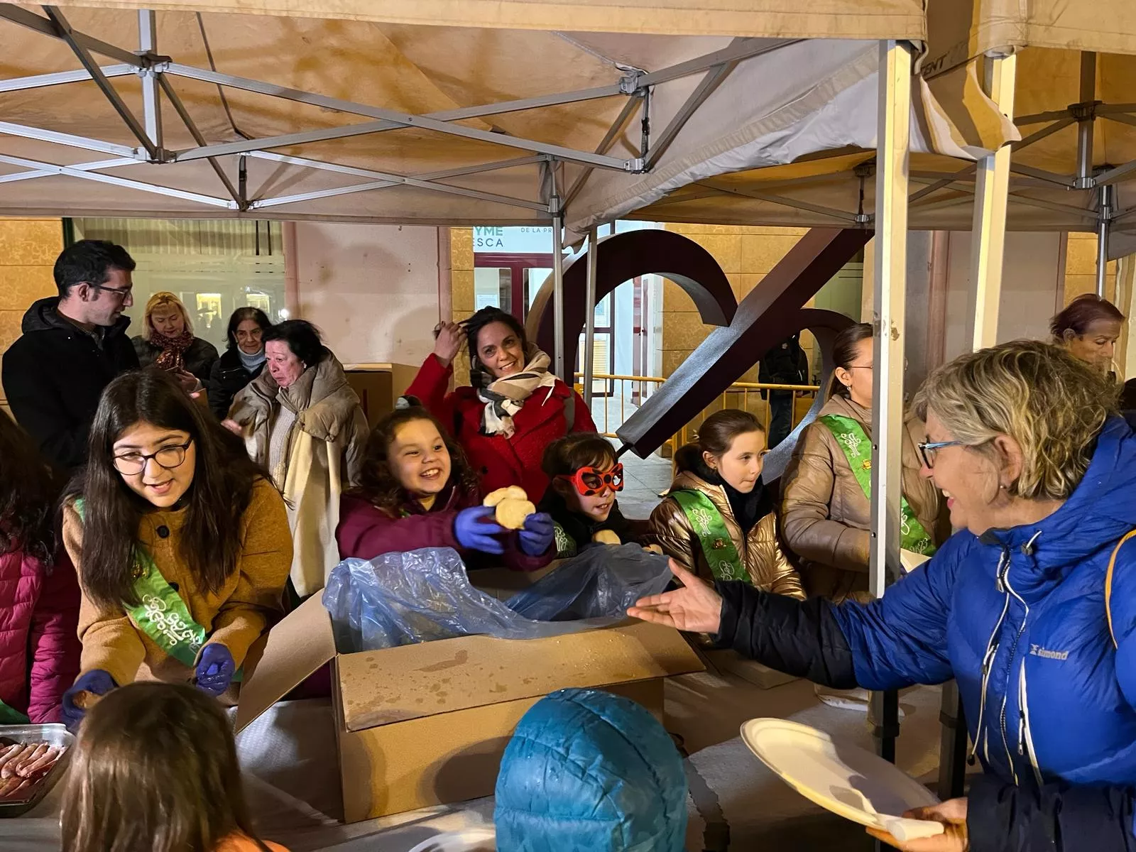 Celebración en Huesca del Jueves Lardero 2024. Foto Mercedes Manterola