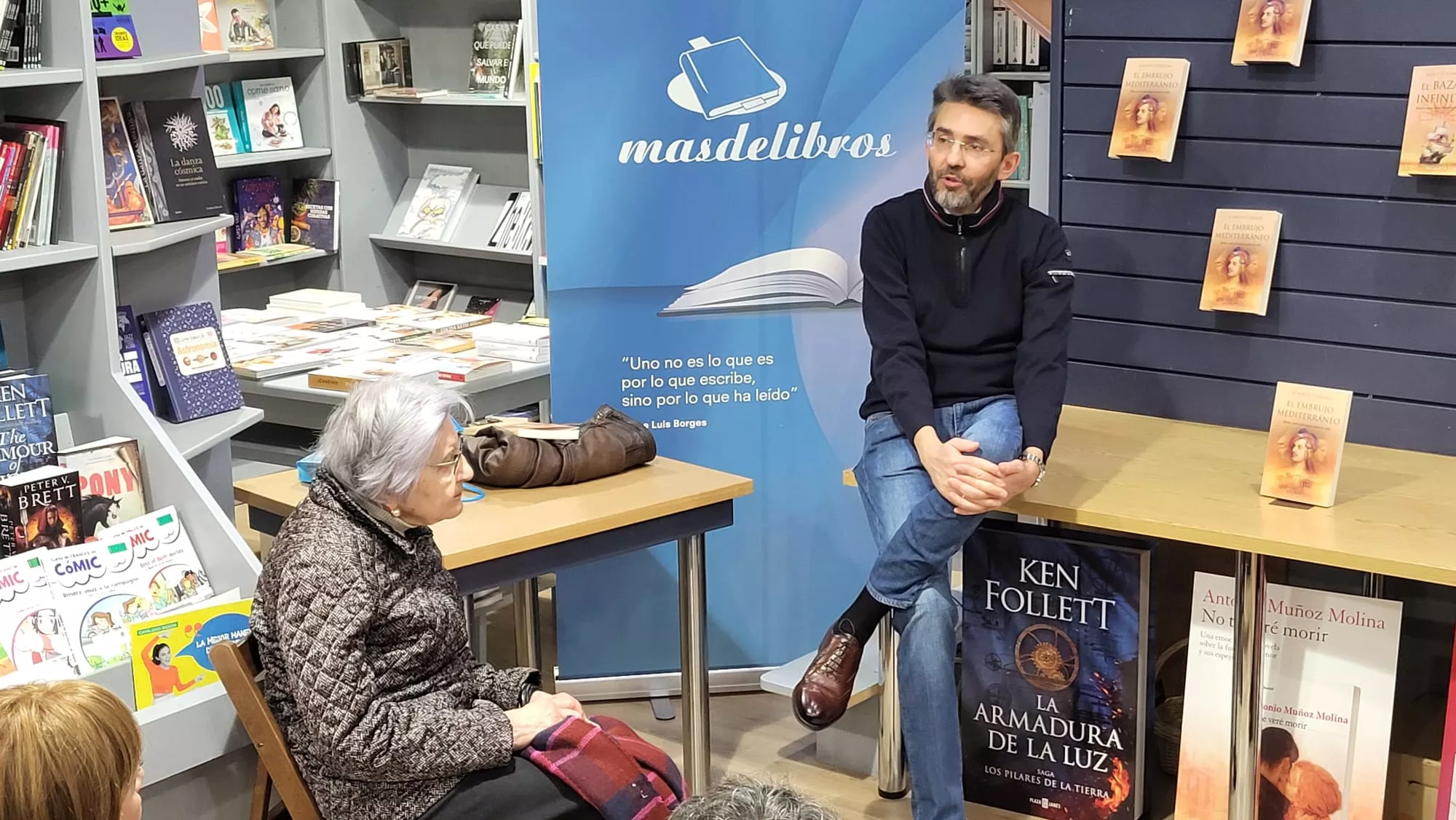 Presentación de El Embrujo Mediterráneo de Alberto Cebrián