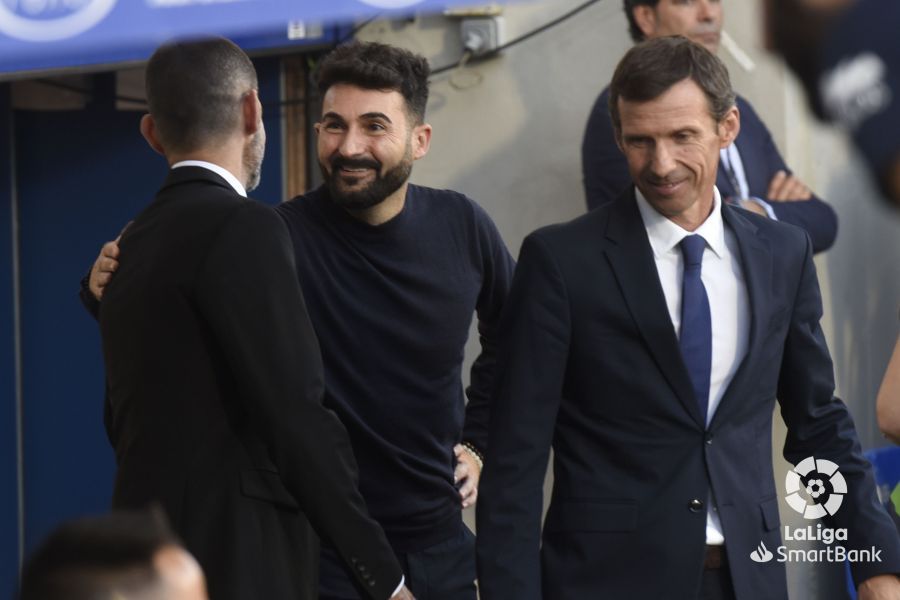 Imágenes del partido Huesca Rácing de Santander. Foto La Liga  