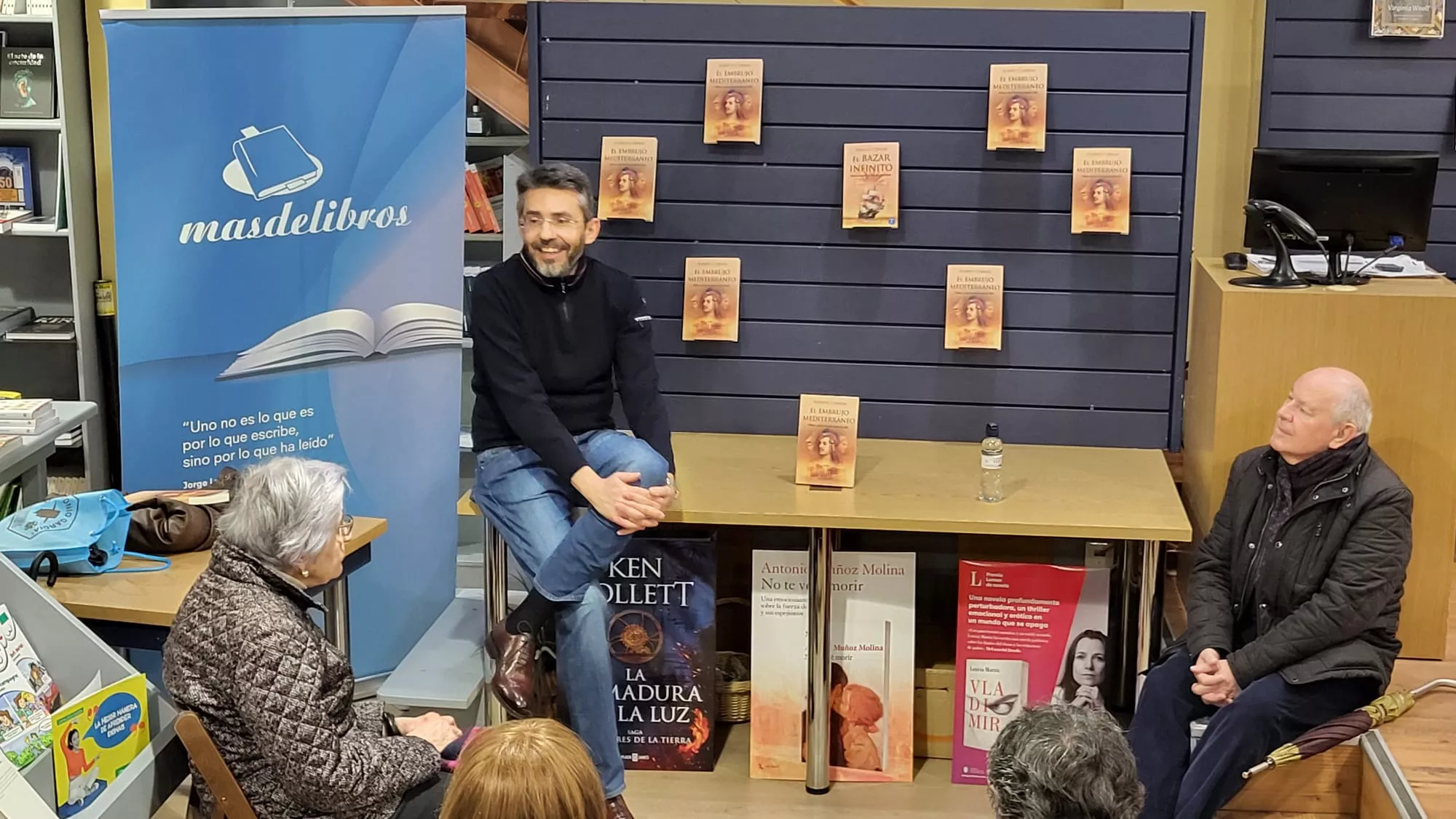 Presentación de El Embrujo Mediterráneo de Alberto Cebrián