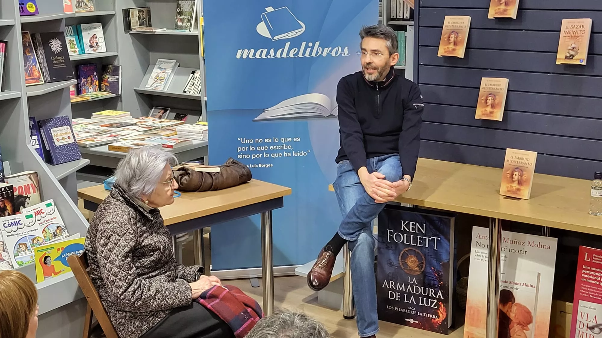 Presentación de El Embrujo Mediterráneo de Alberto Cebrián