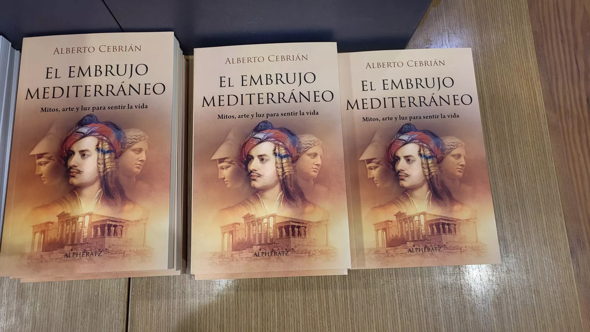 Presentación de El Embrujo Mediterráneo de Alberto Cebrián