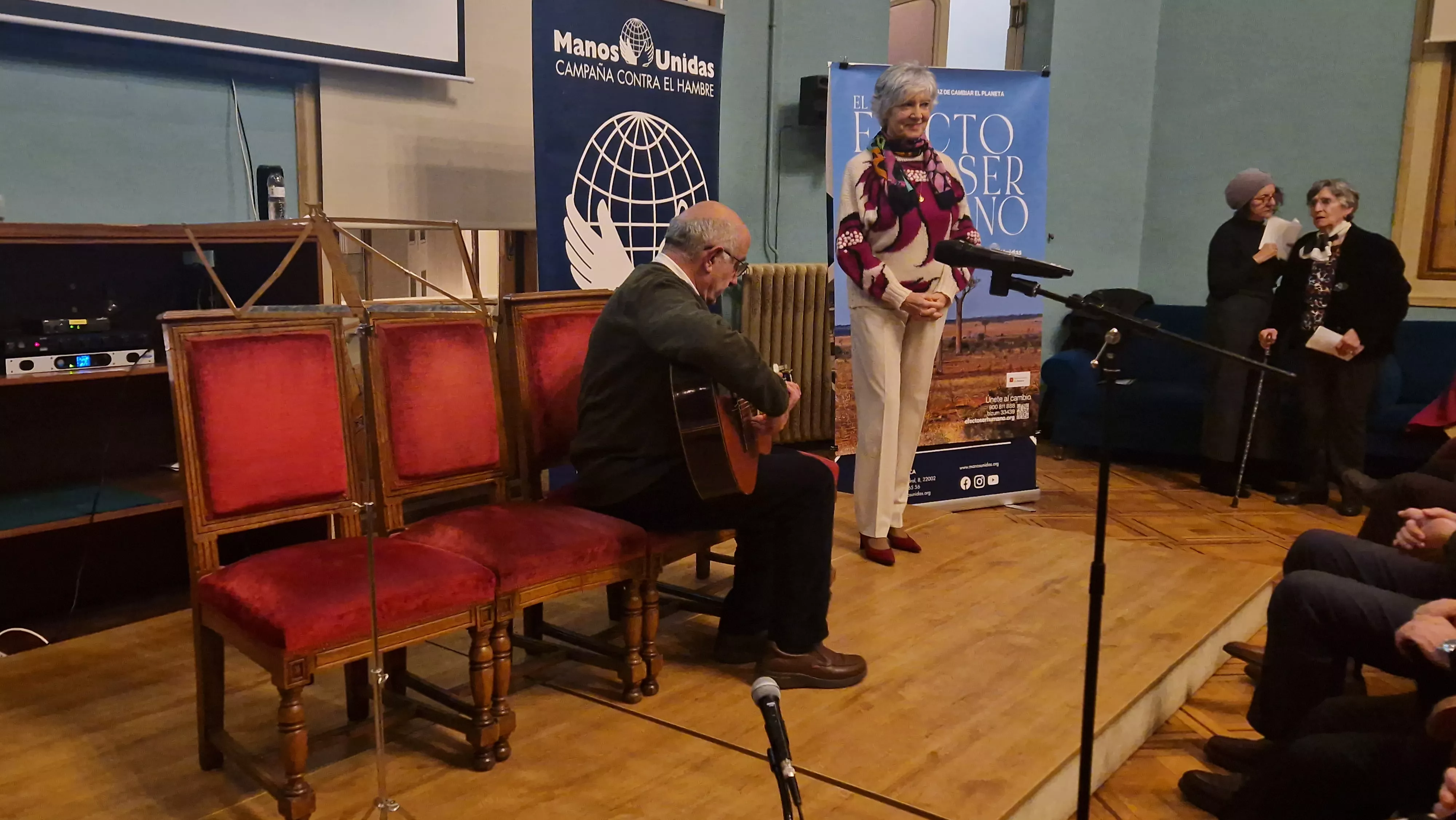 Presentación de la campaña de Manos Unidas 2024. Foto Myriam Martínez