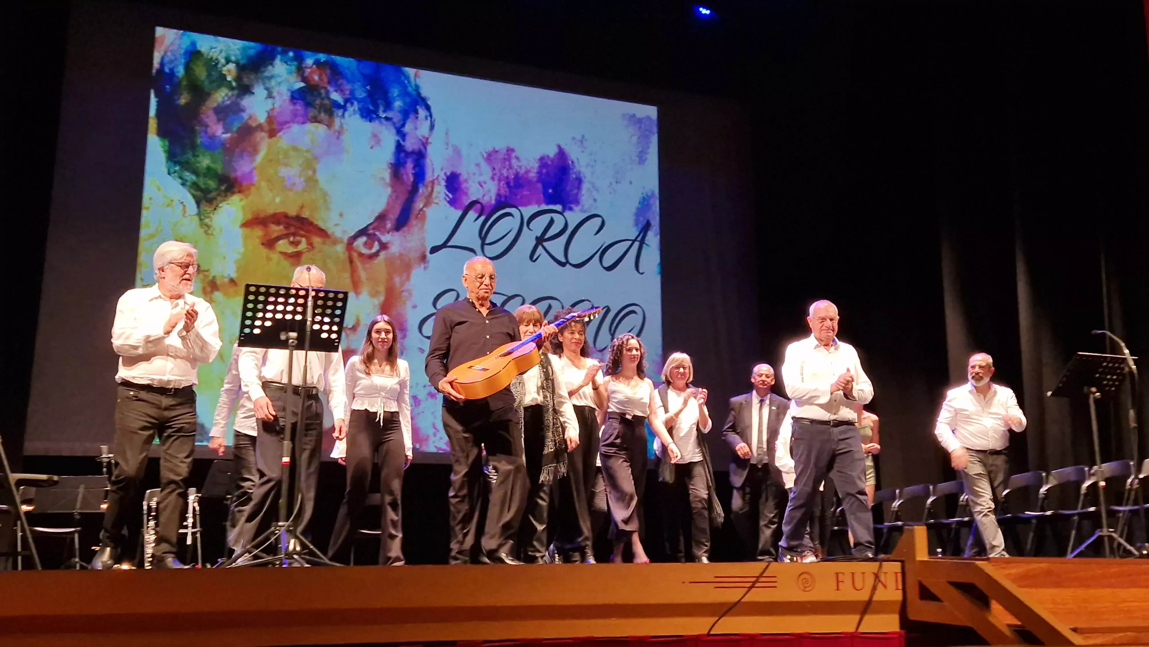 Representación de "Lorca eterno" por el Teatro de Robres. Foto Myriam Martínez 