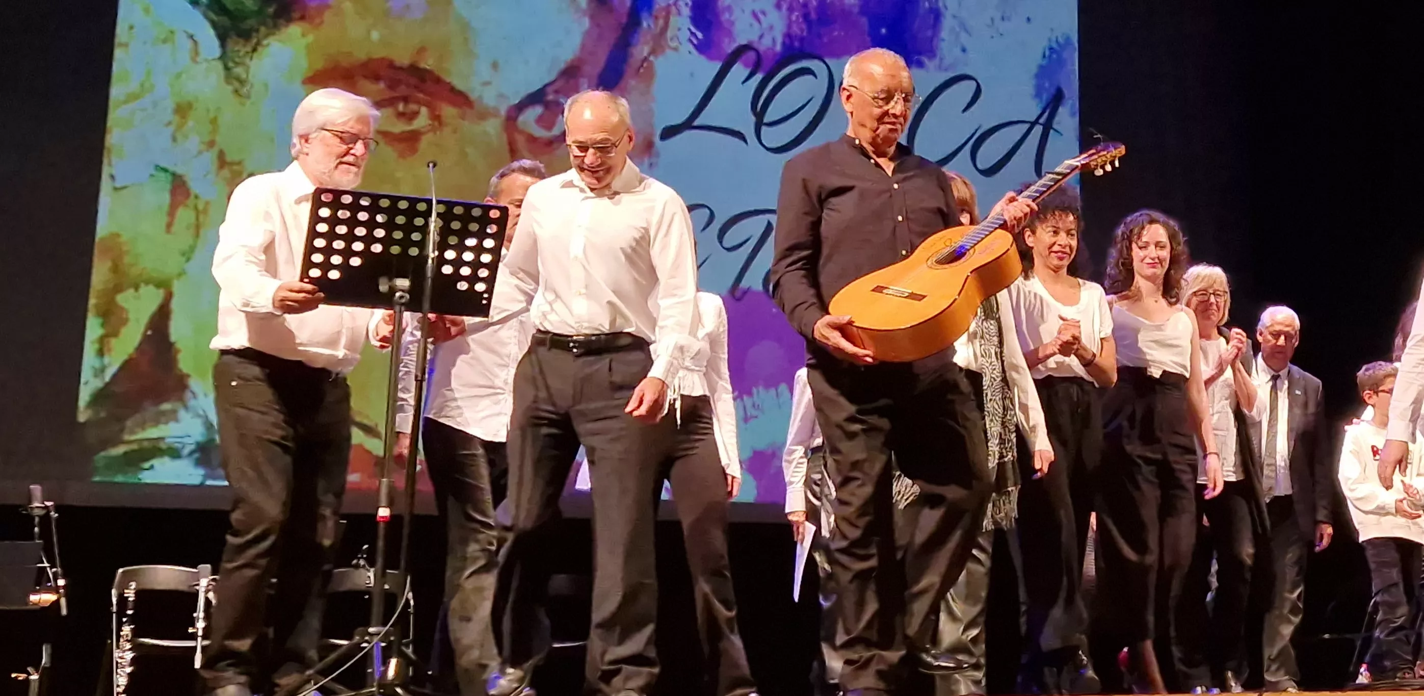 Representación de "Lorca eterno" por el Teatro de Robres. Foto Myriam Martínez 