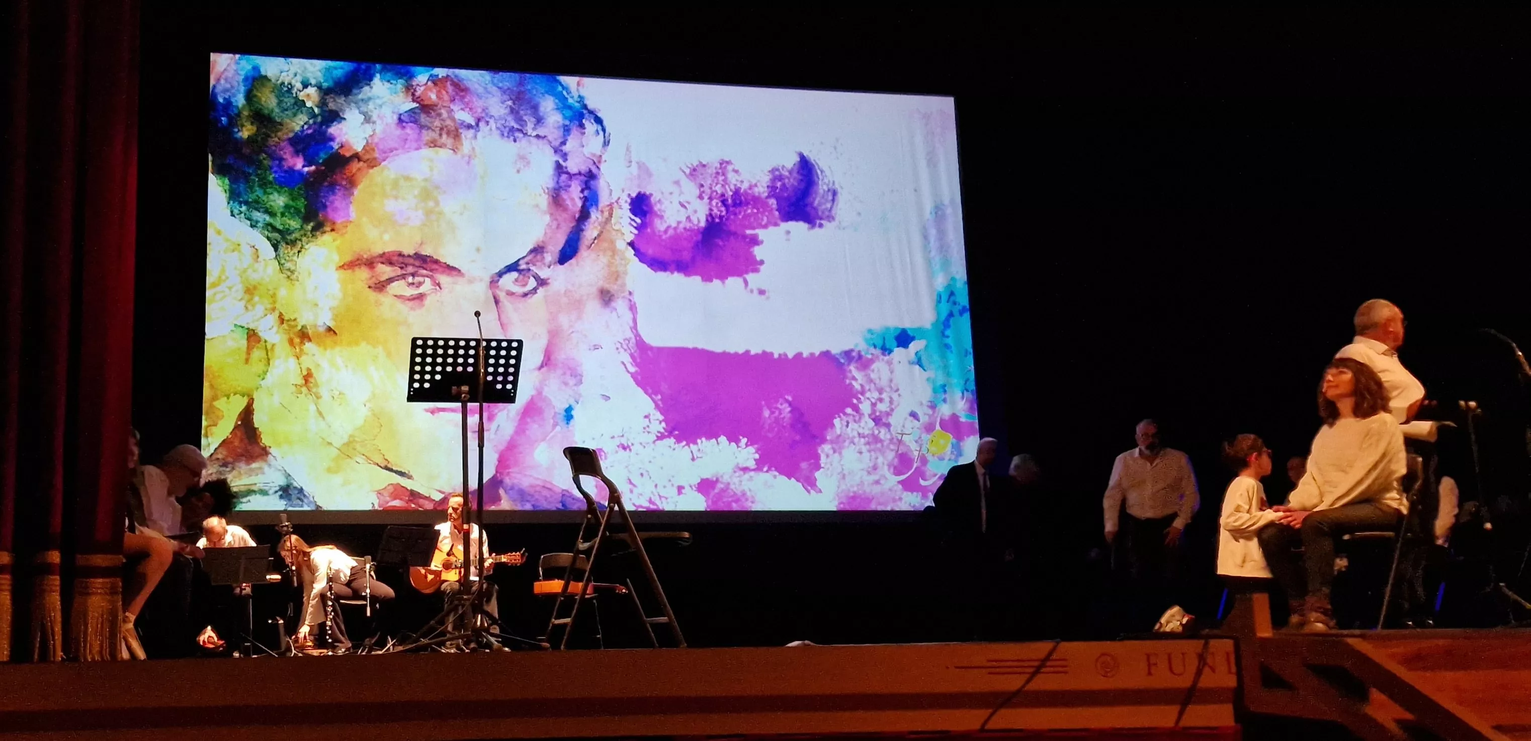 Representación de "Lorca eterno" por el Teatro de Robres. Foto Myriam Martínez 