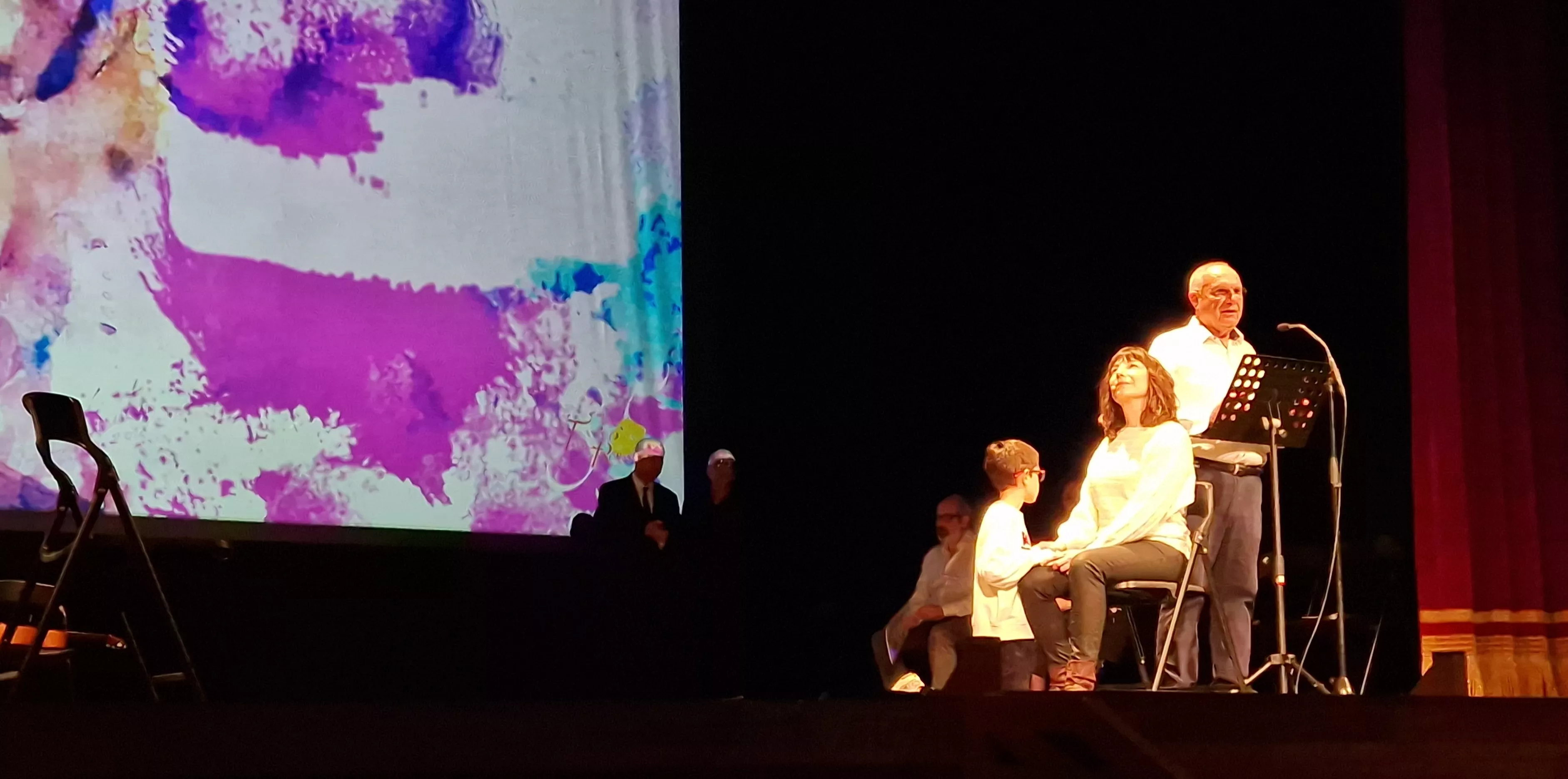 Representación de "Lorca eterno" por el Teatro de Robres. Foto Myriam Martínez 