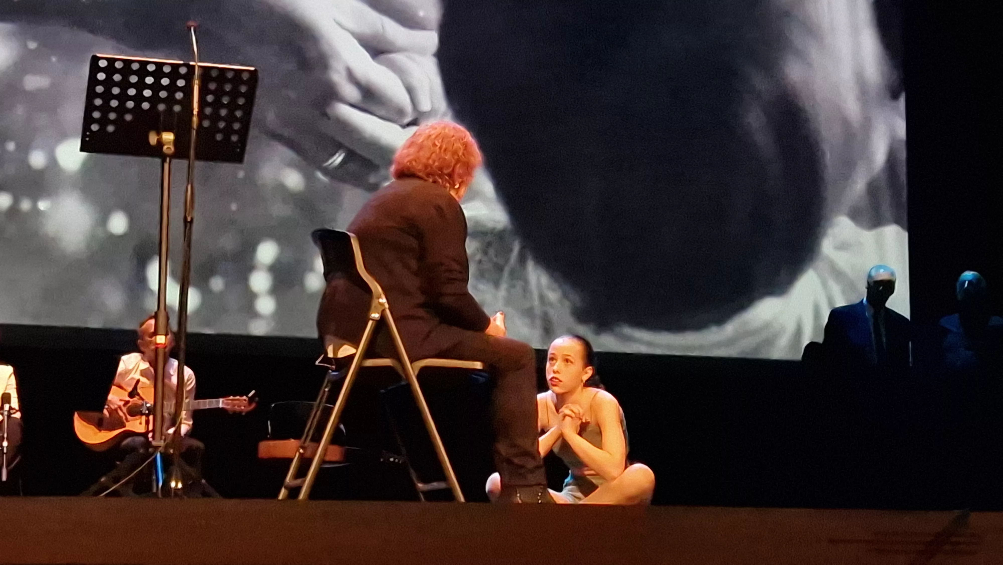 Representación de "Lorca eterno" por el Teatro de Robres. Foto Myriam Martínez 