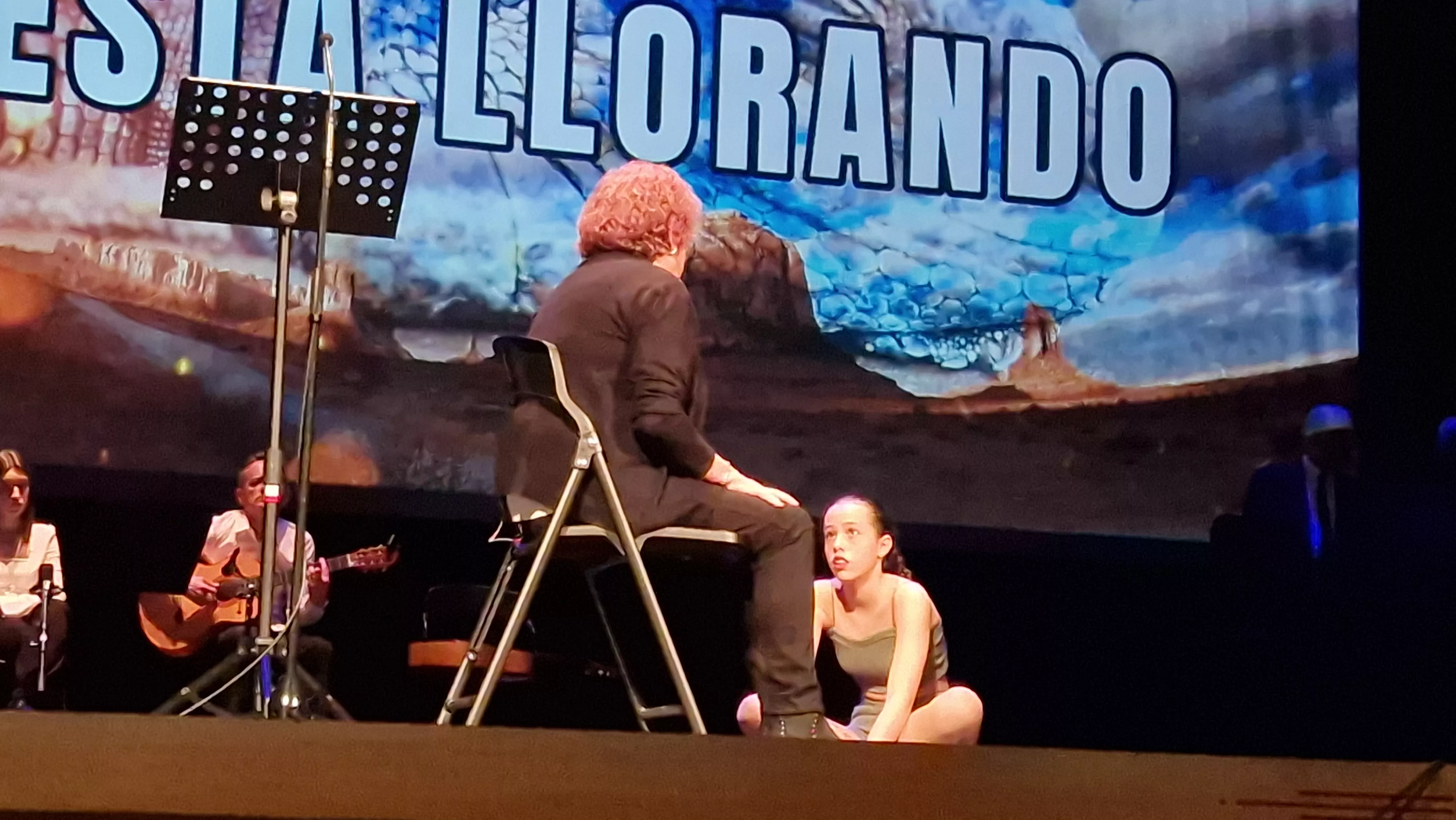 Representación de "Lorca eterno" por el Teatro de Robres. Foto Myriam Martínez 