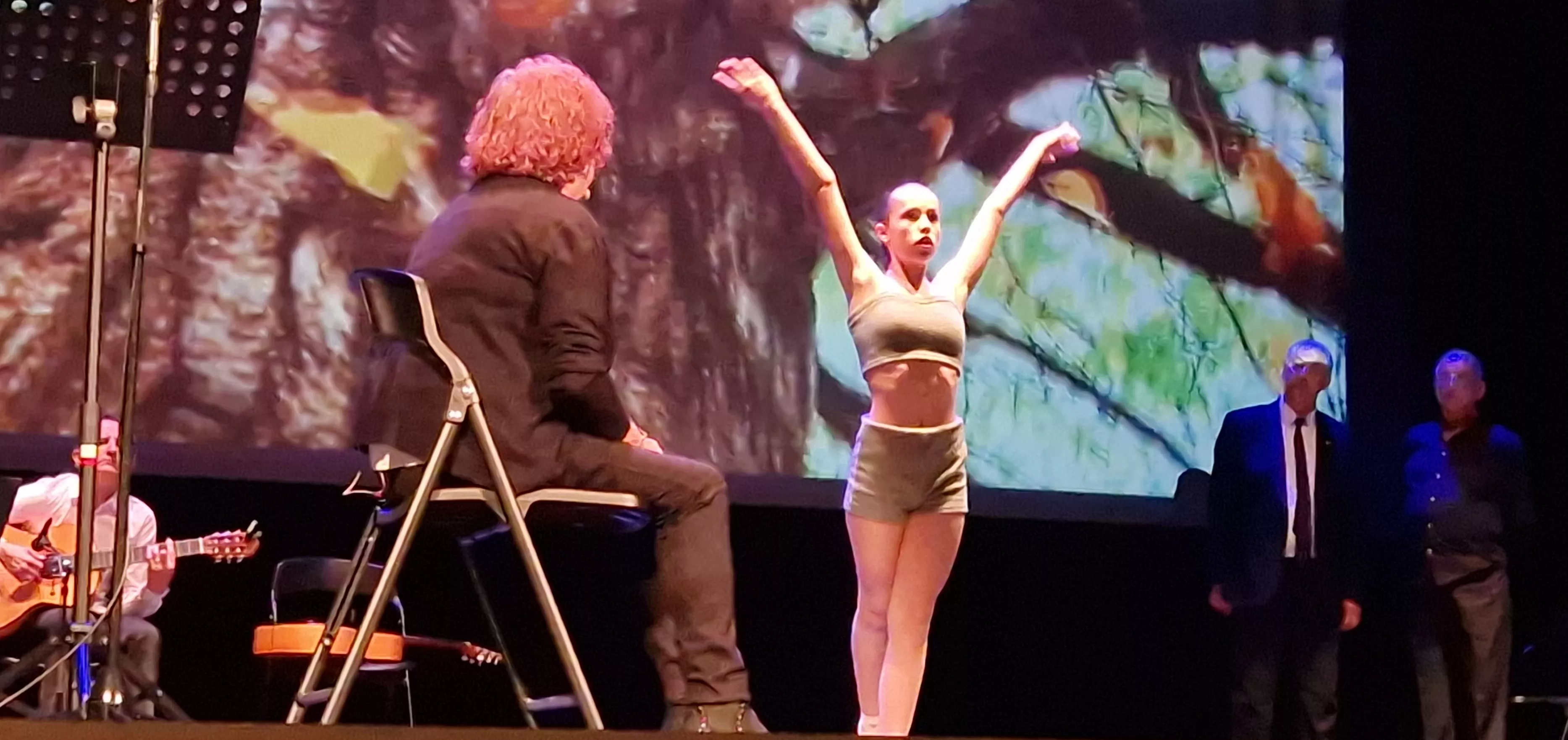 Representación de "Lorca eterno" por el Teatro de Robres. Foto Myriam Martínez 