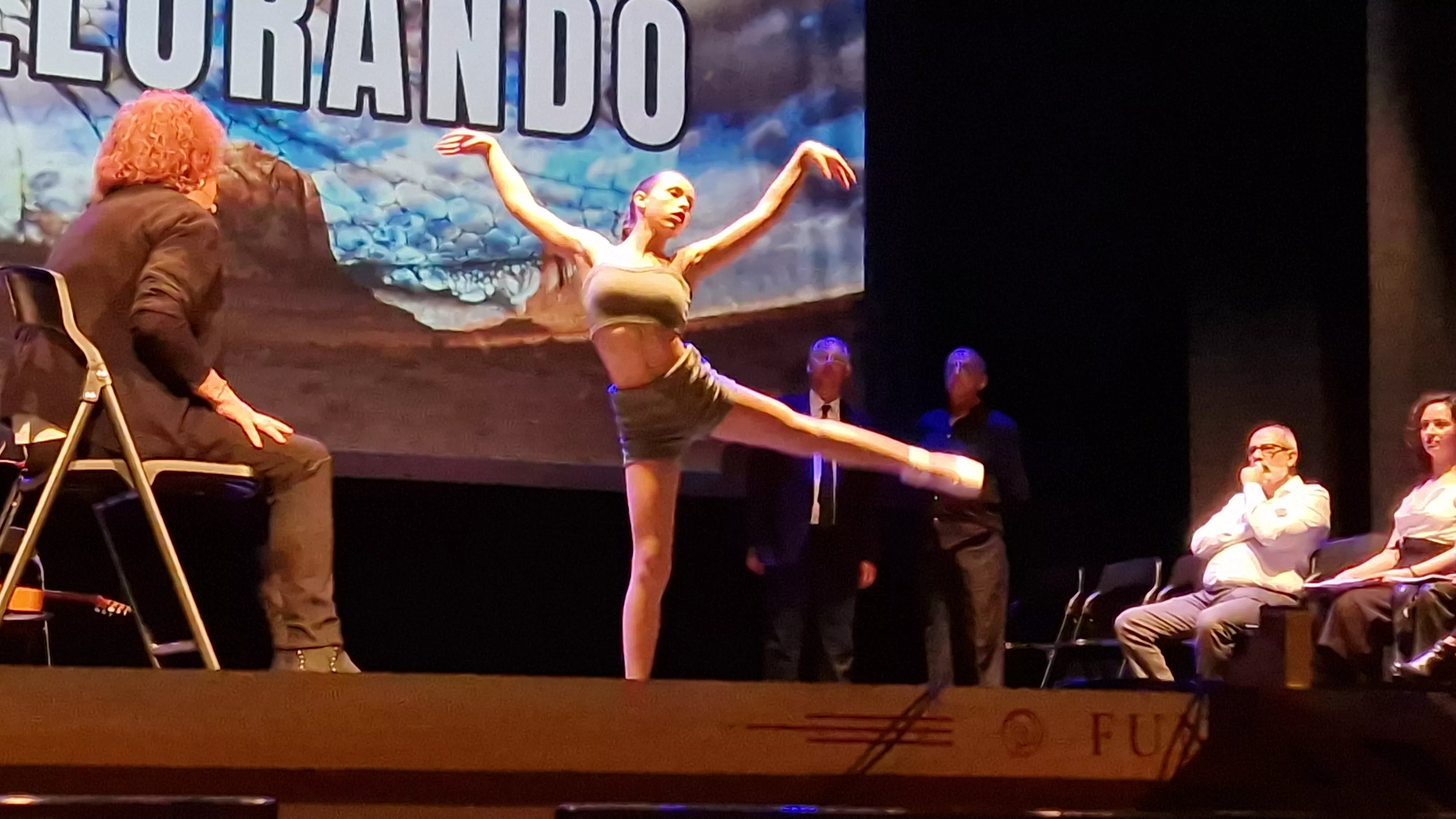 Representación de "Lorca eterno" por el Teatro de Robres. Foto Myriam Martínez 