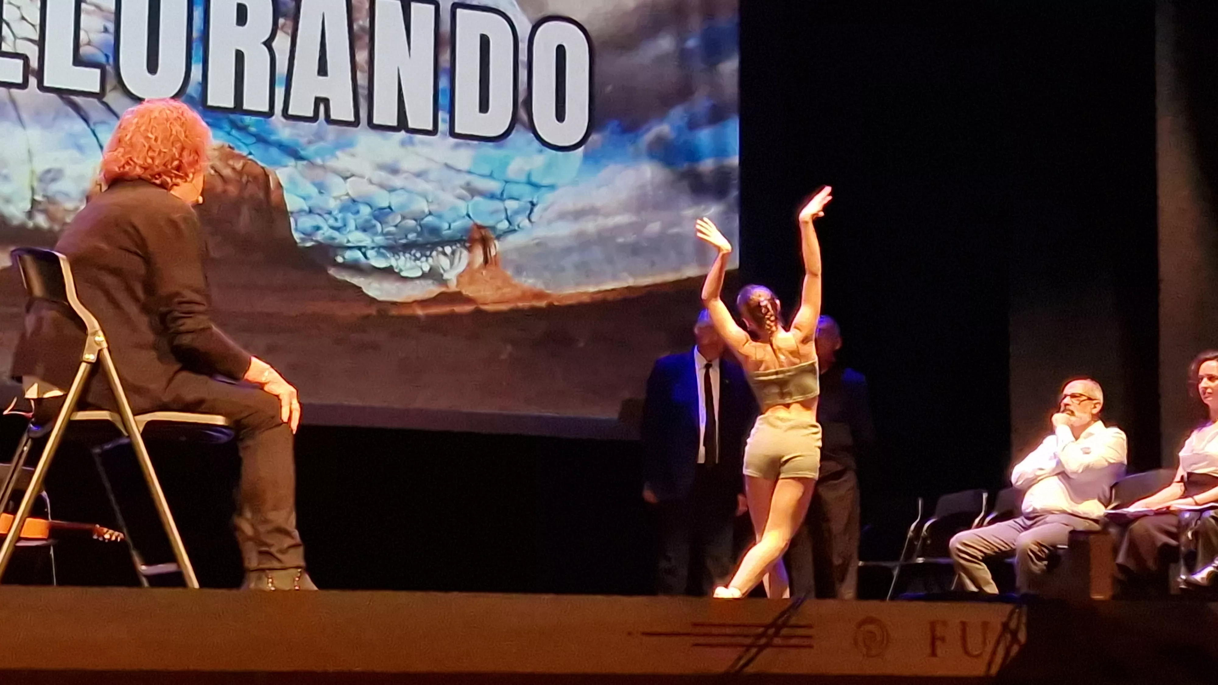 Representación de "Lorca eterno" por el Teatro de Robres. Foto Myriam Martínez 