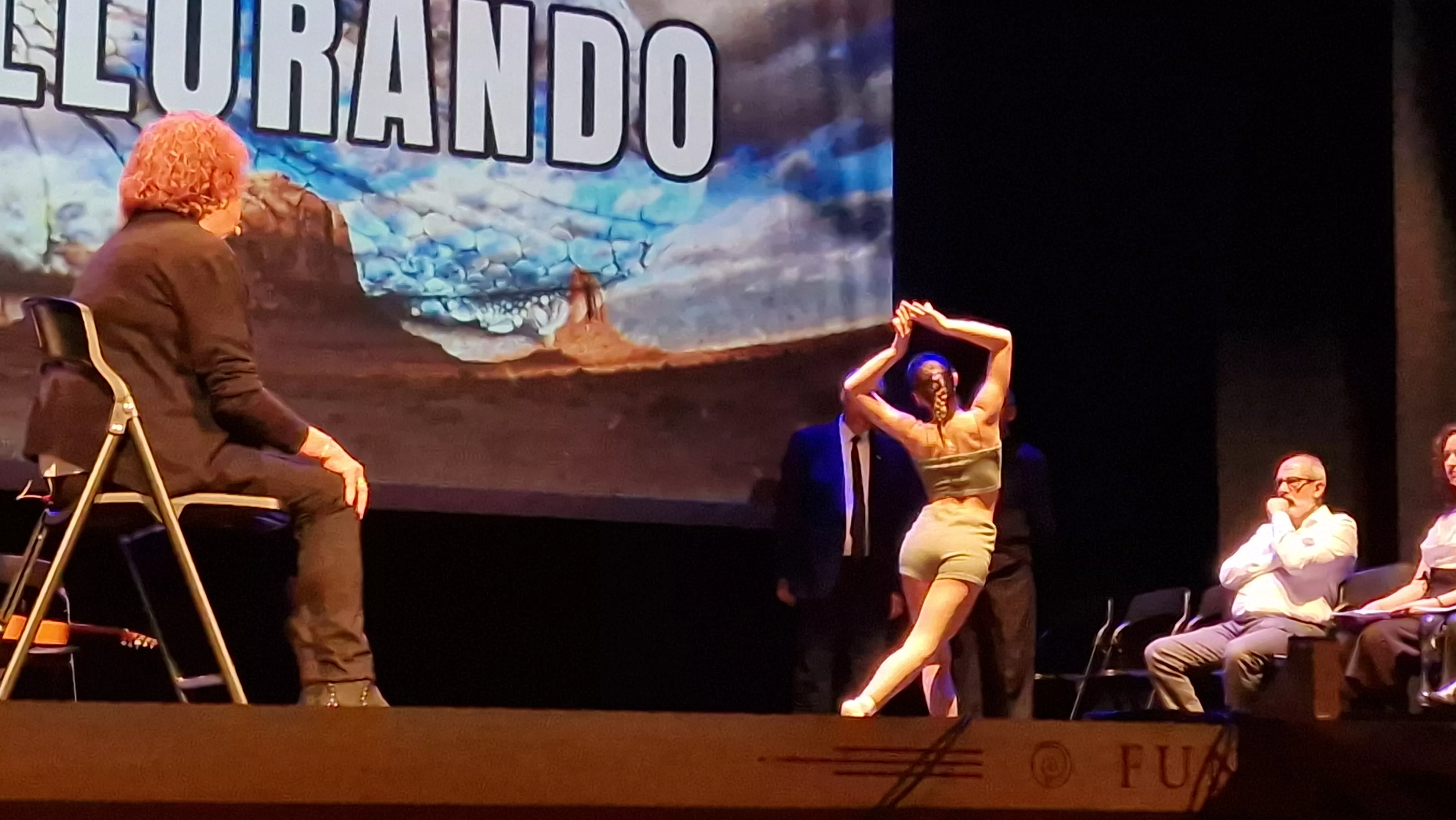 Representación de "Lorca eterno" por el Teatro de Robres. Foto Myriam Martínez 