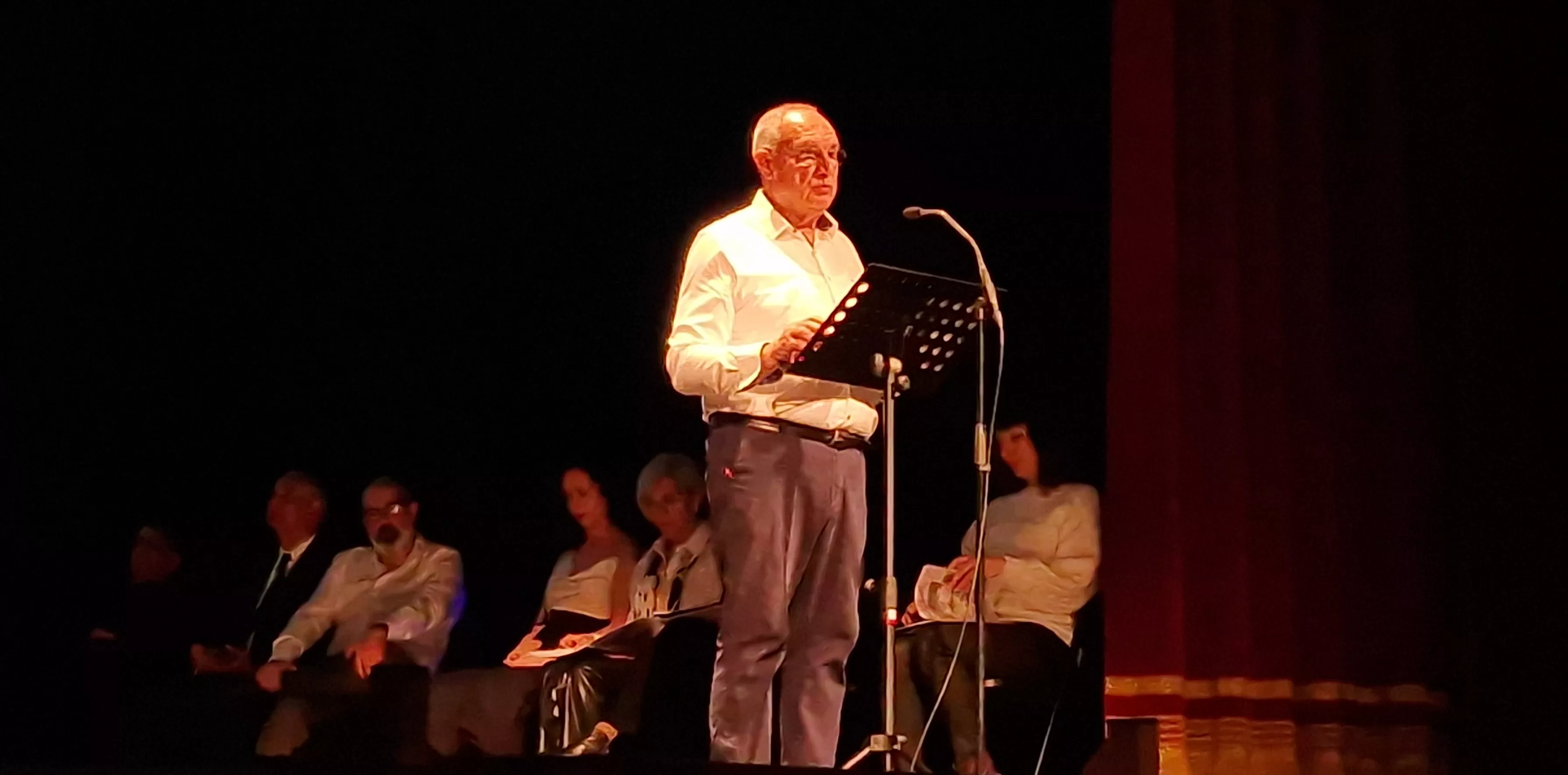 Representación de "Lorca eterno" por el Teatro de Robres. Foto Myriam Martínez 