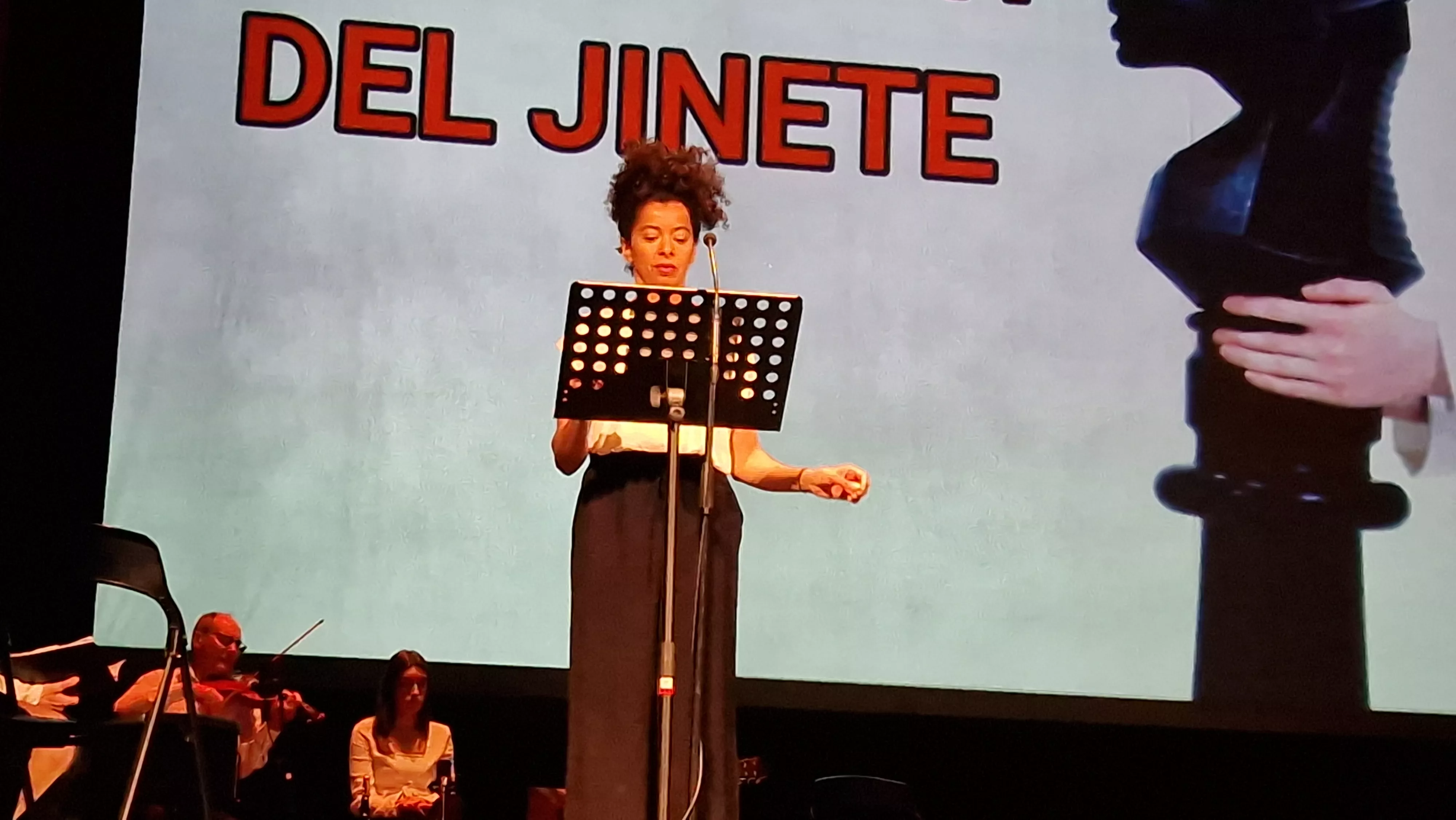 Representación de "Lorca eterno" por el Teatro de Robres. Foto Myriam Martínez 