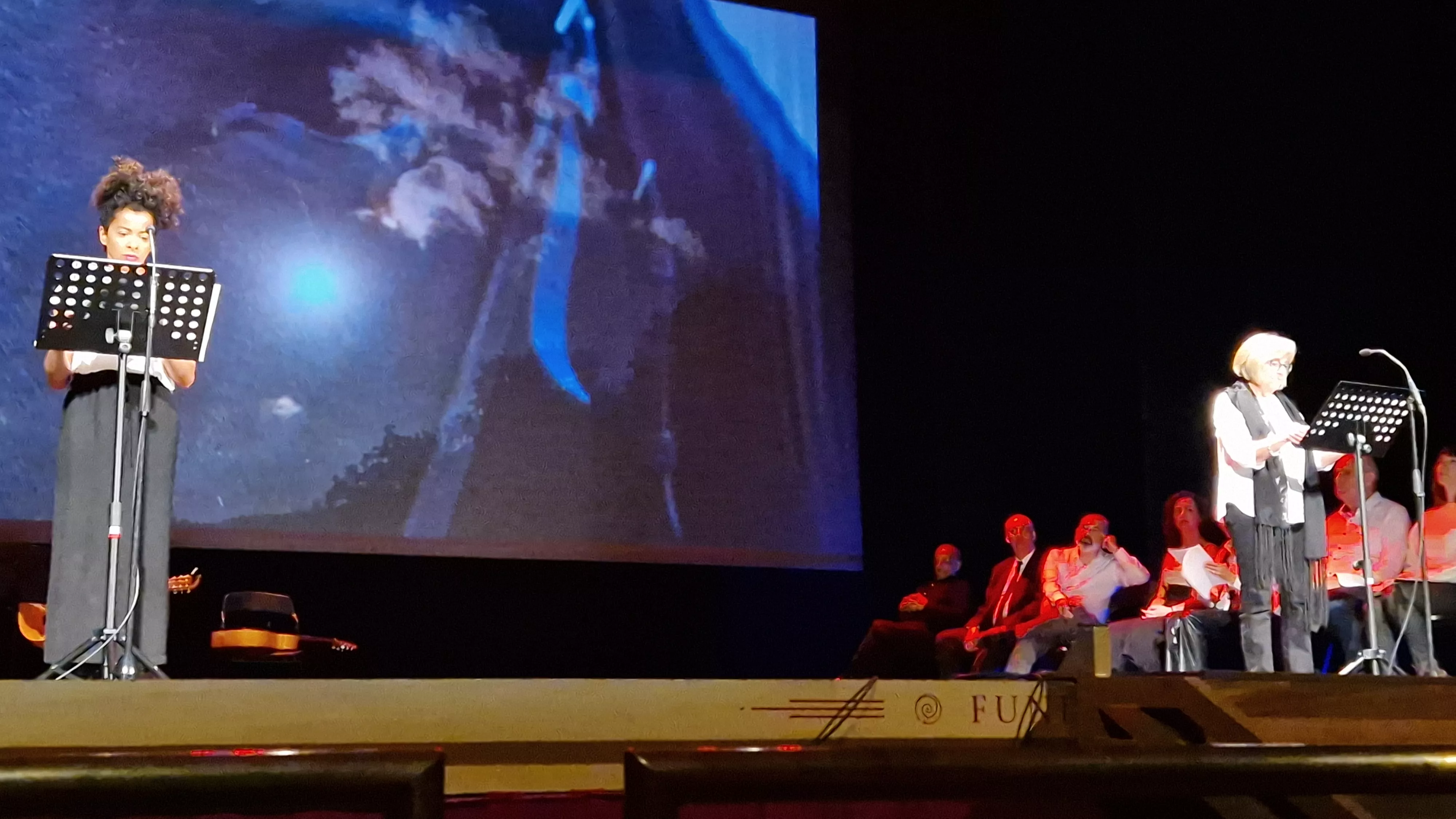 Representación de "Lorca eterno" por el Teatro de Robres. Foto Myriam Martínez 