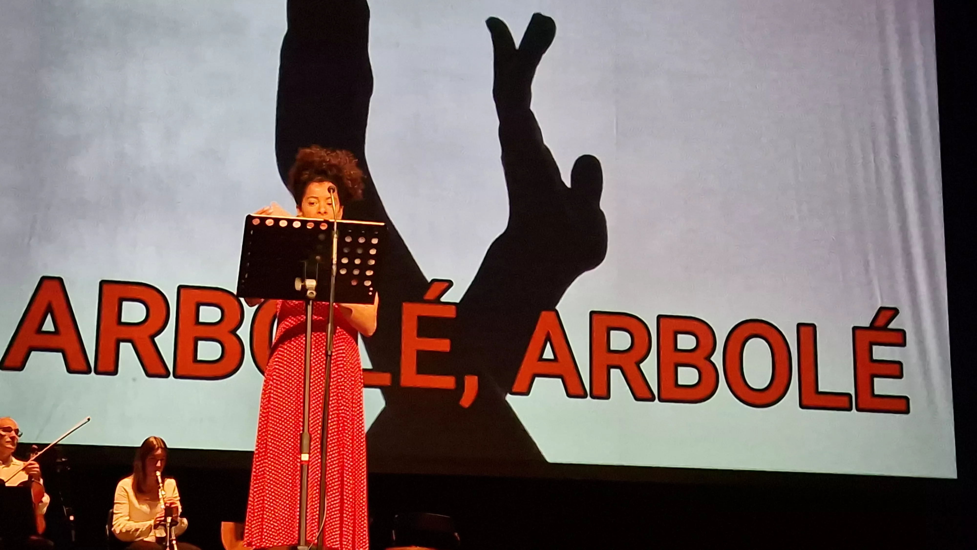 Representación de "Lorca eterno" por el Teatro de Robres. Foto Myriam Martínez 