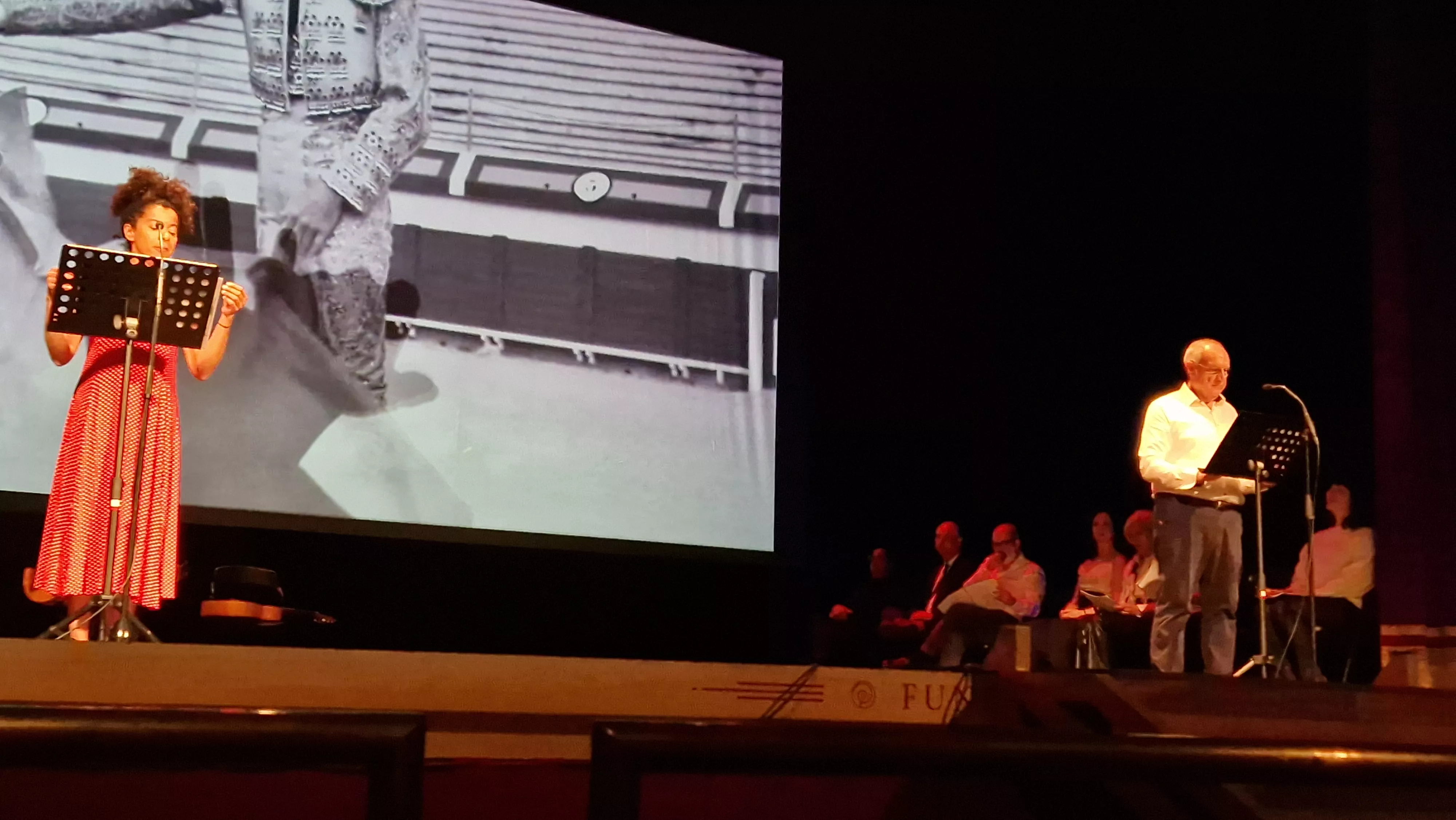 Representación de "Lorca eterno" por el Teatro de Robres. Foto Myriam Martínez 
