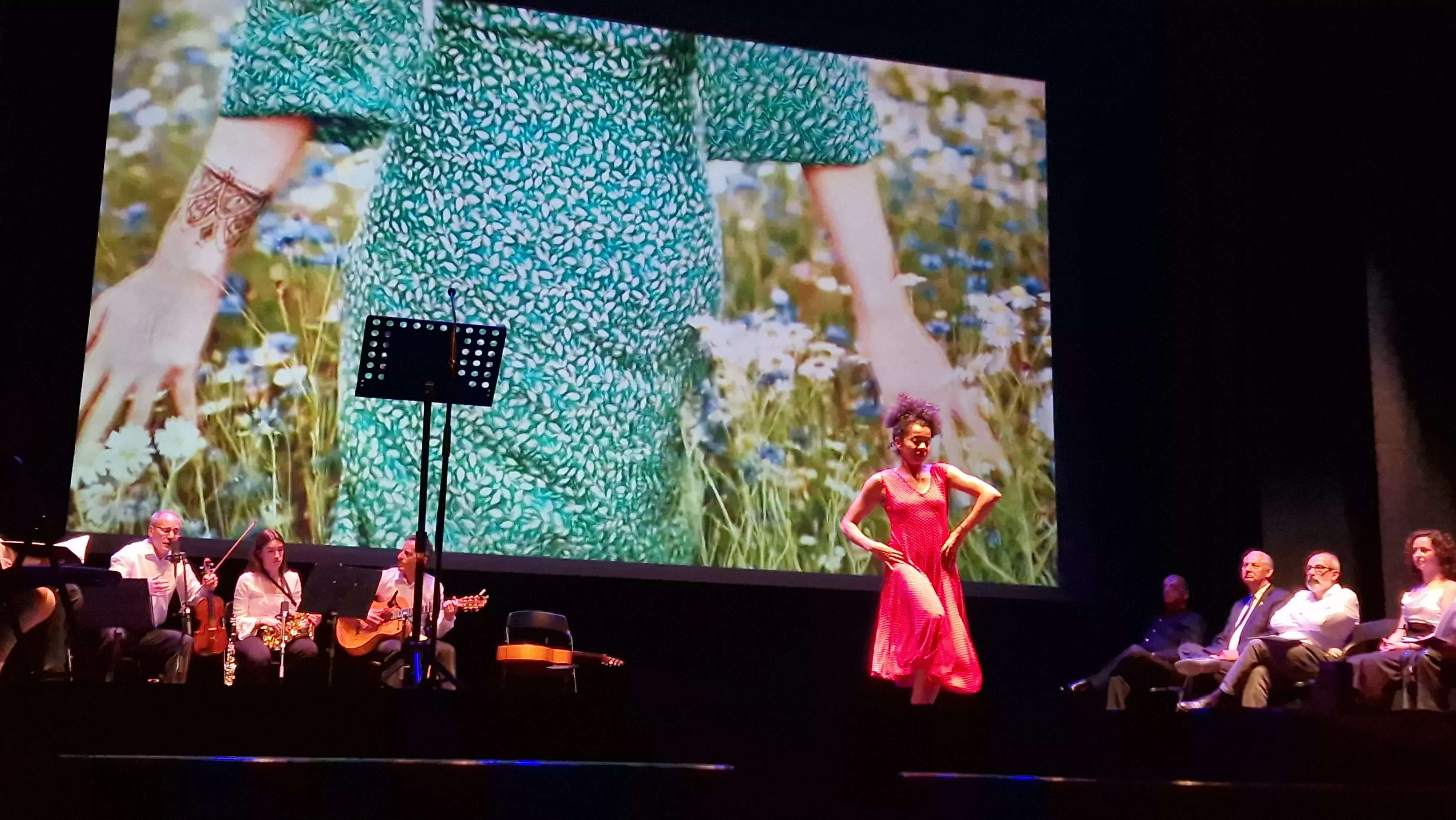 Representación de "Lorca eterno" por el Teatro de Robres. Foto Myriam Martínez 