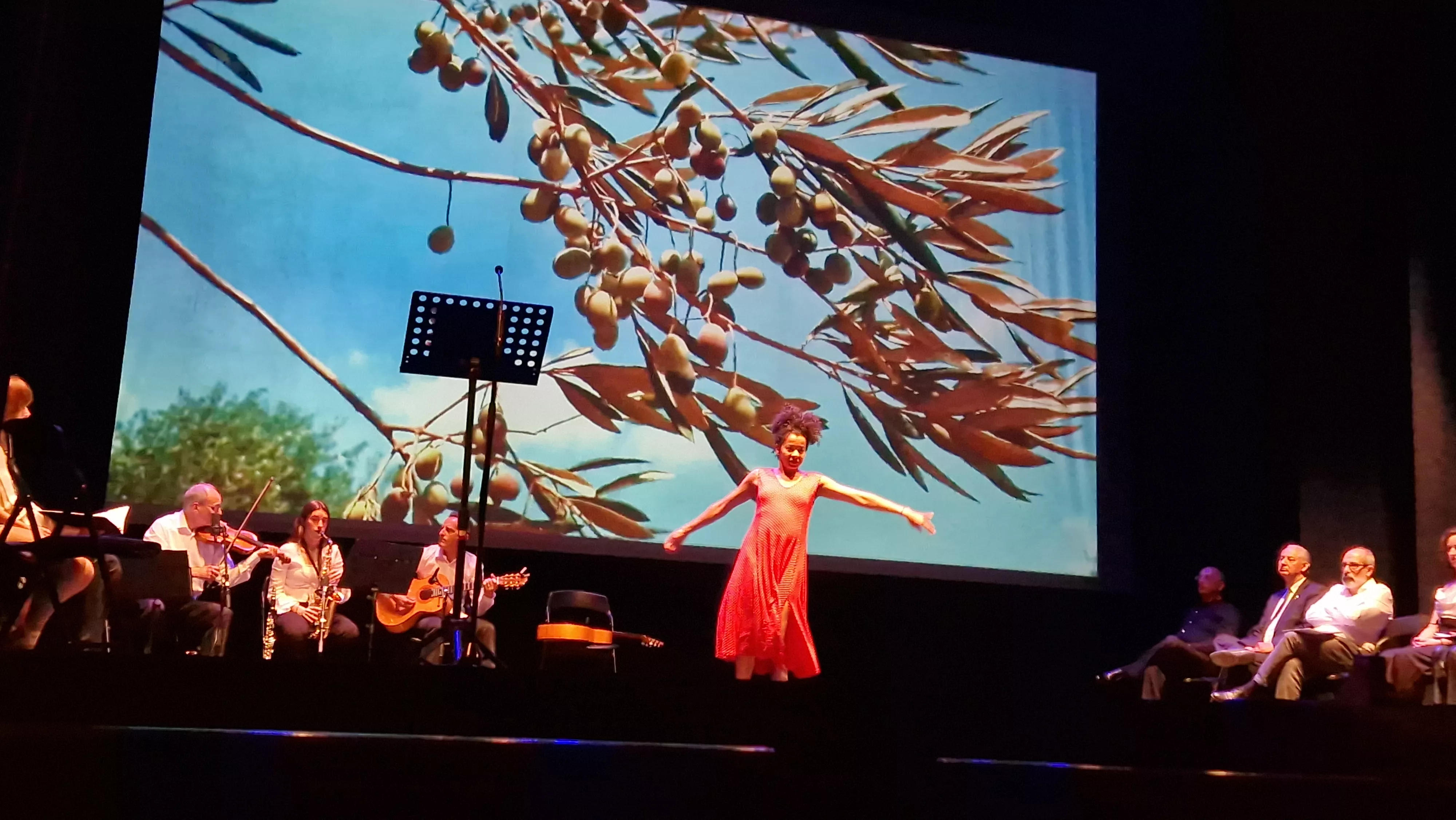Representación de "Lorca eterno" por el Teatro de Robres. Foto Myriam Martínez 