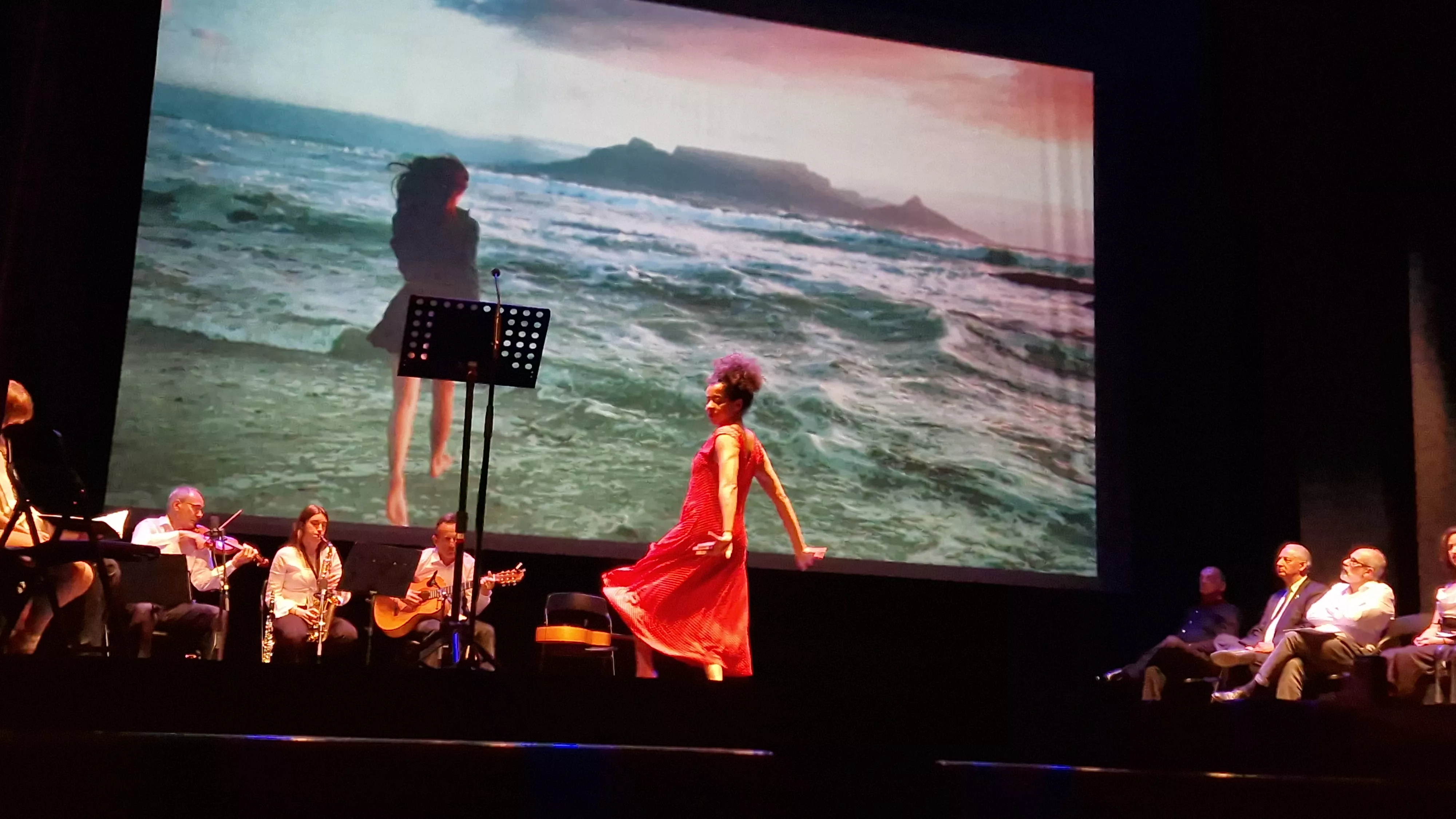 Representación de "Lorca eterno" por el Teatro de Robres. Foto Myriam Martínez 