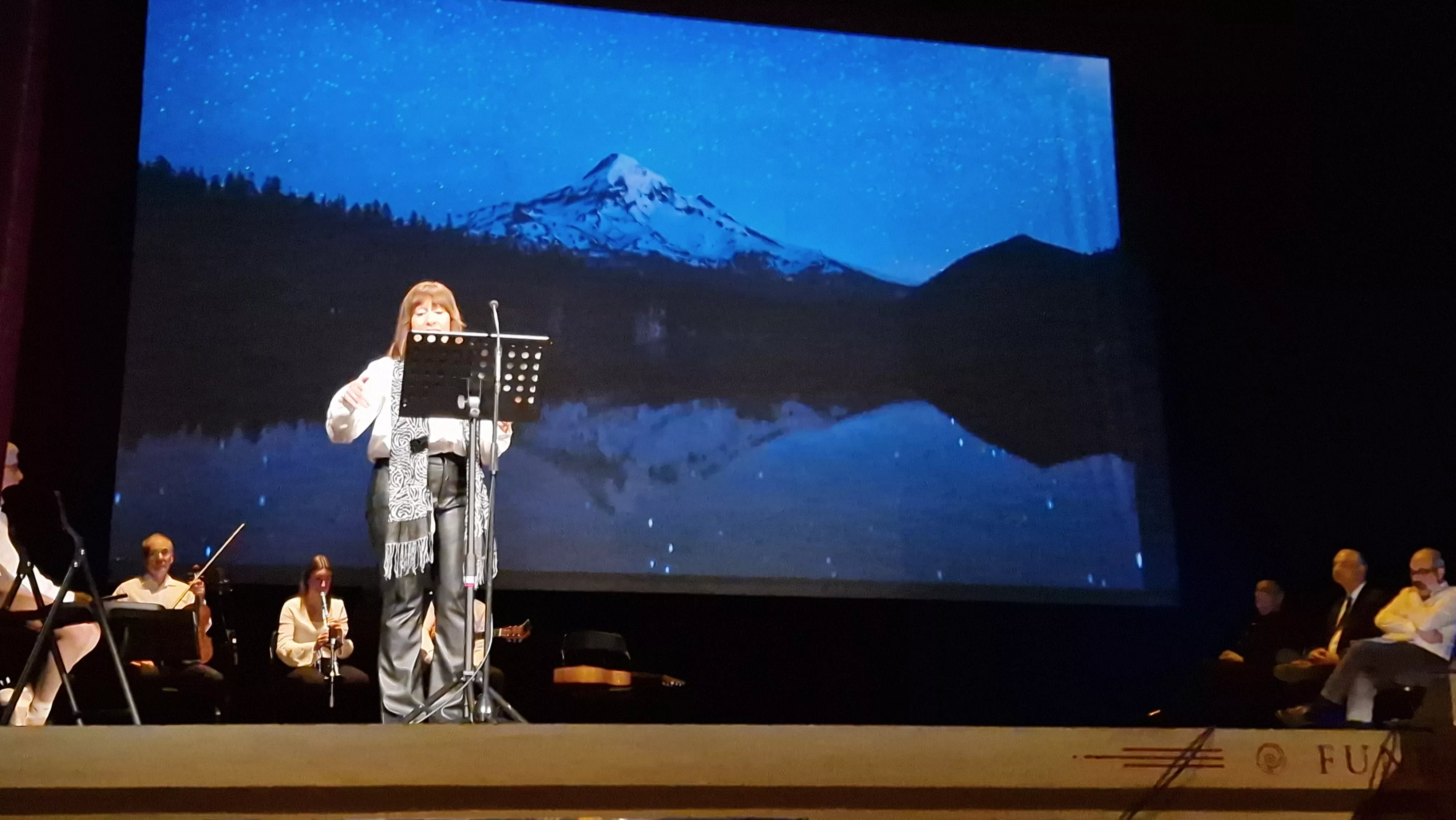 Representación de "Lorca eterno" por el Teatro de Robres. Foto Myriam Martínez 