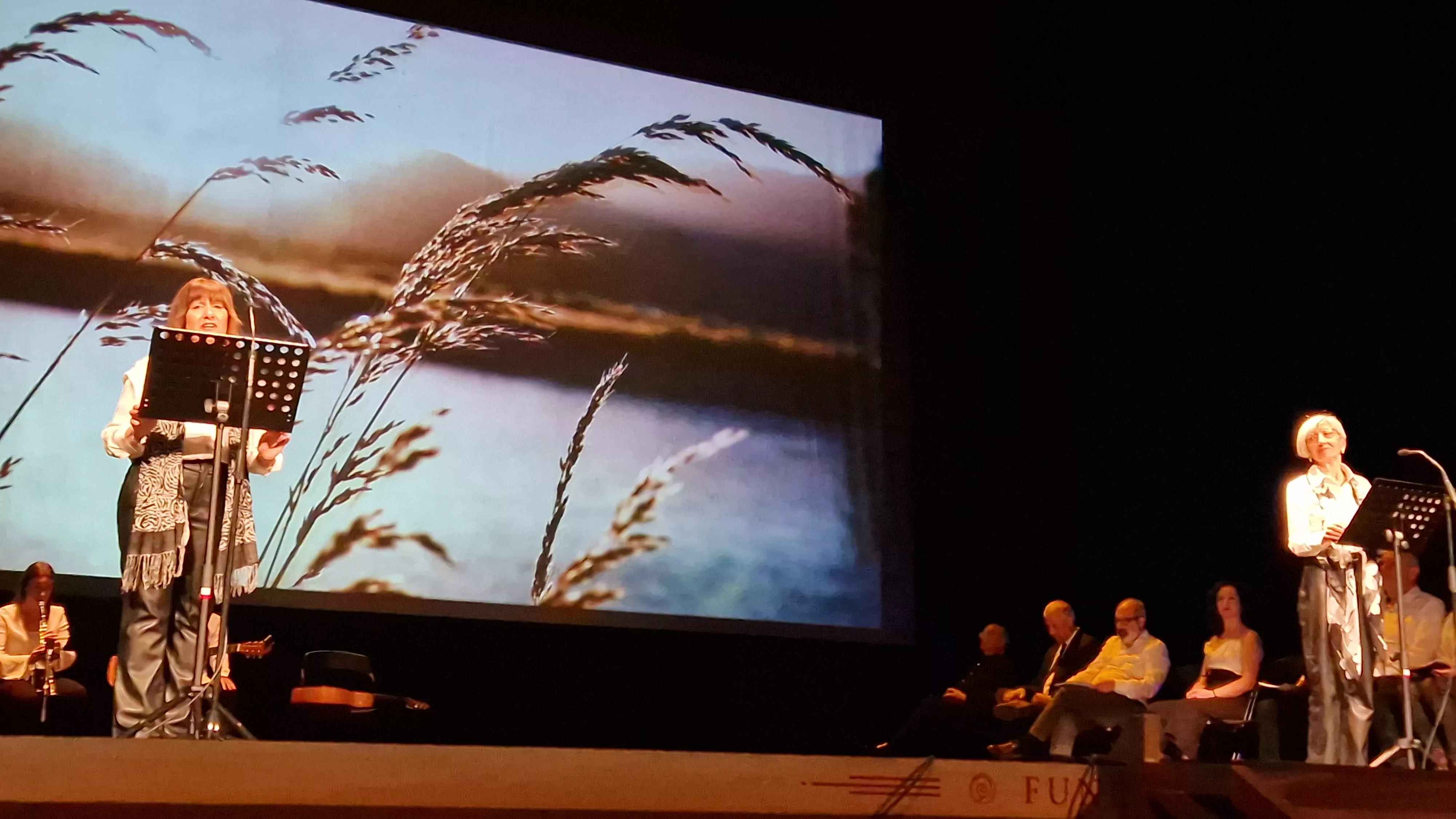 Representación de "Lorca eterno" por el Teatro de Robres. Foto Myriam Martínez 
