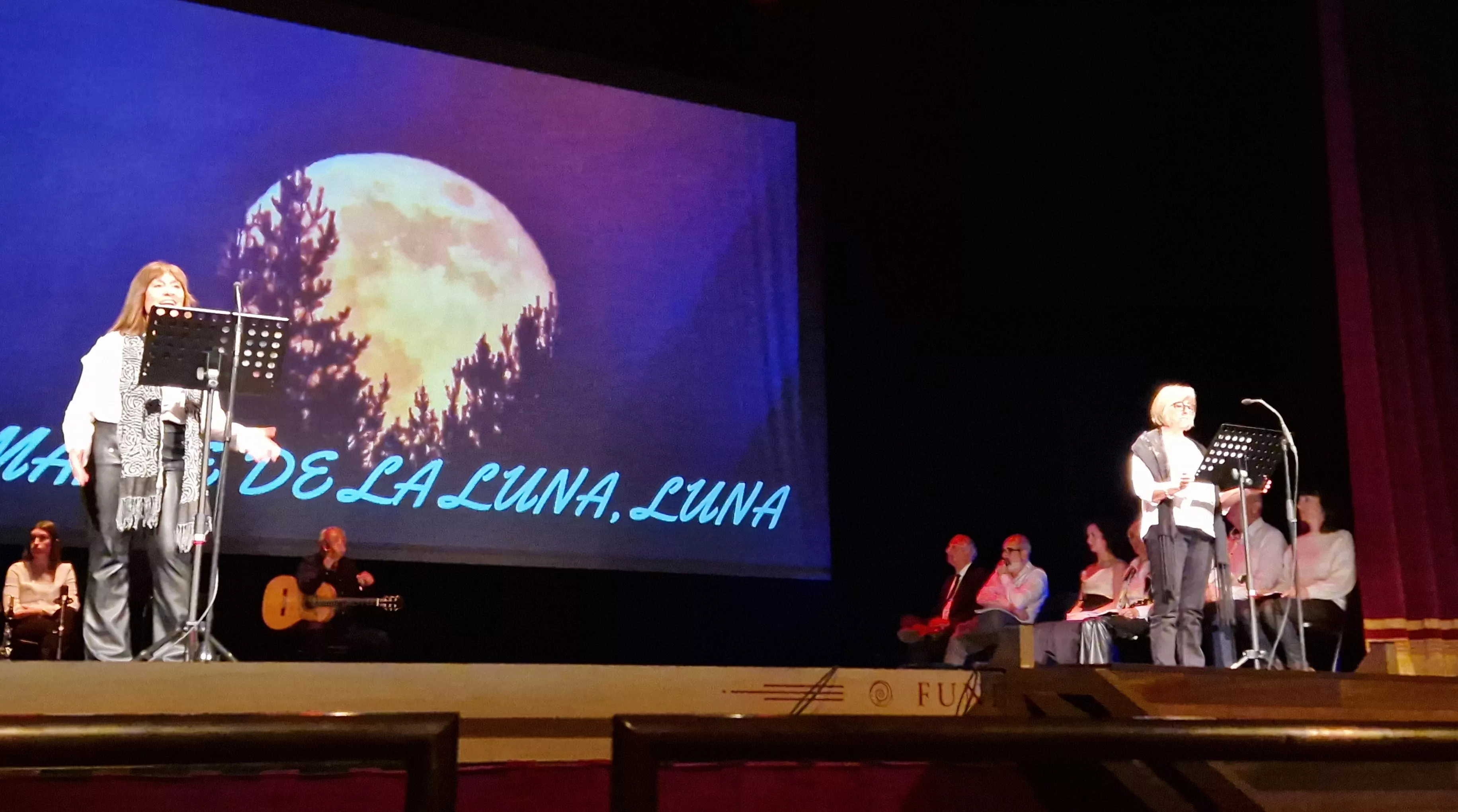 Representación de "Lorca eterno" por el Teatro de Robres. Foto Myriam Martínez 