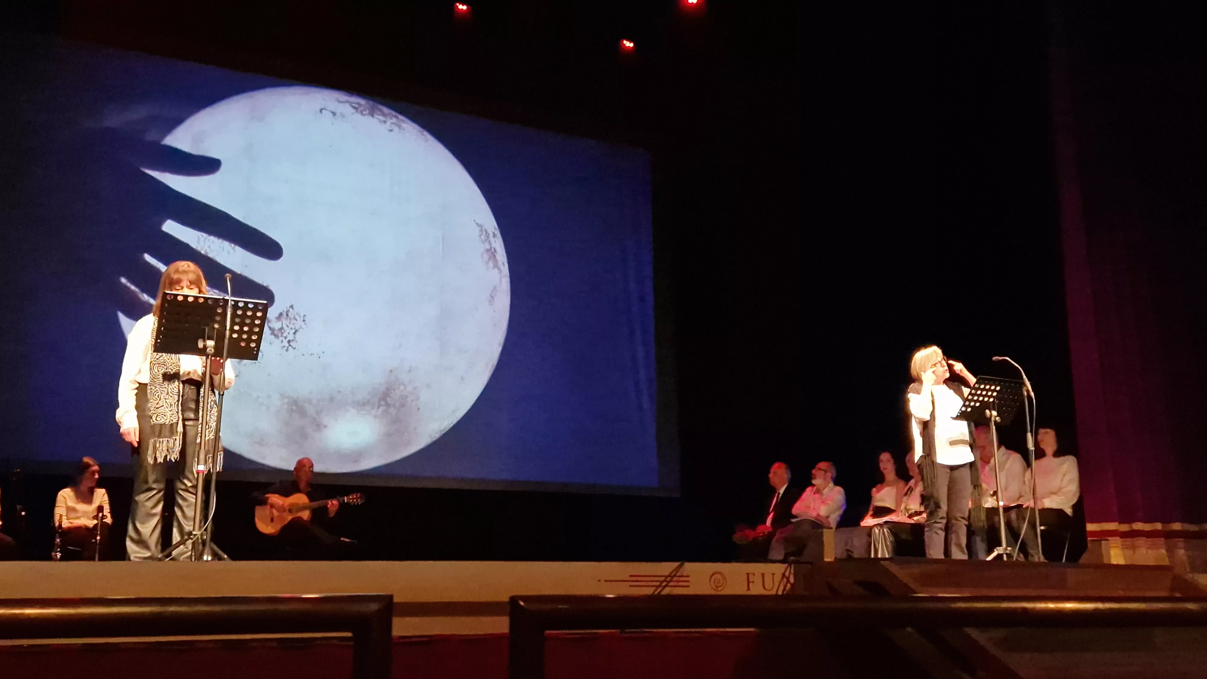 Representación de "Lorca eterno" por el Teatro de Robres. Foto Myriam Martínez 